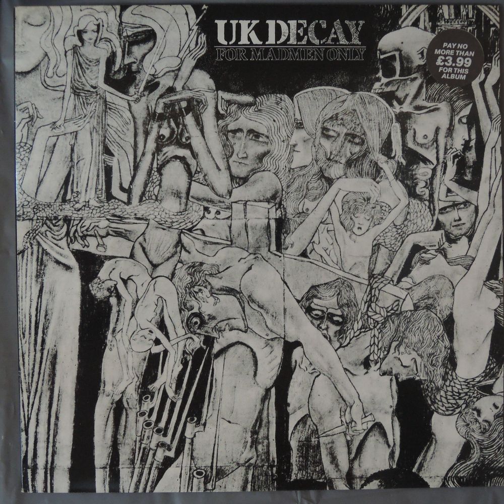 UK DECAY - FOR MADMEN ONLY [LP]