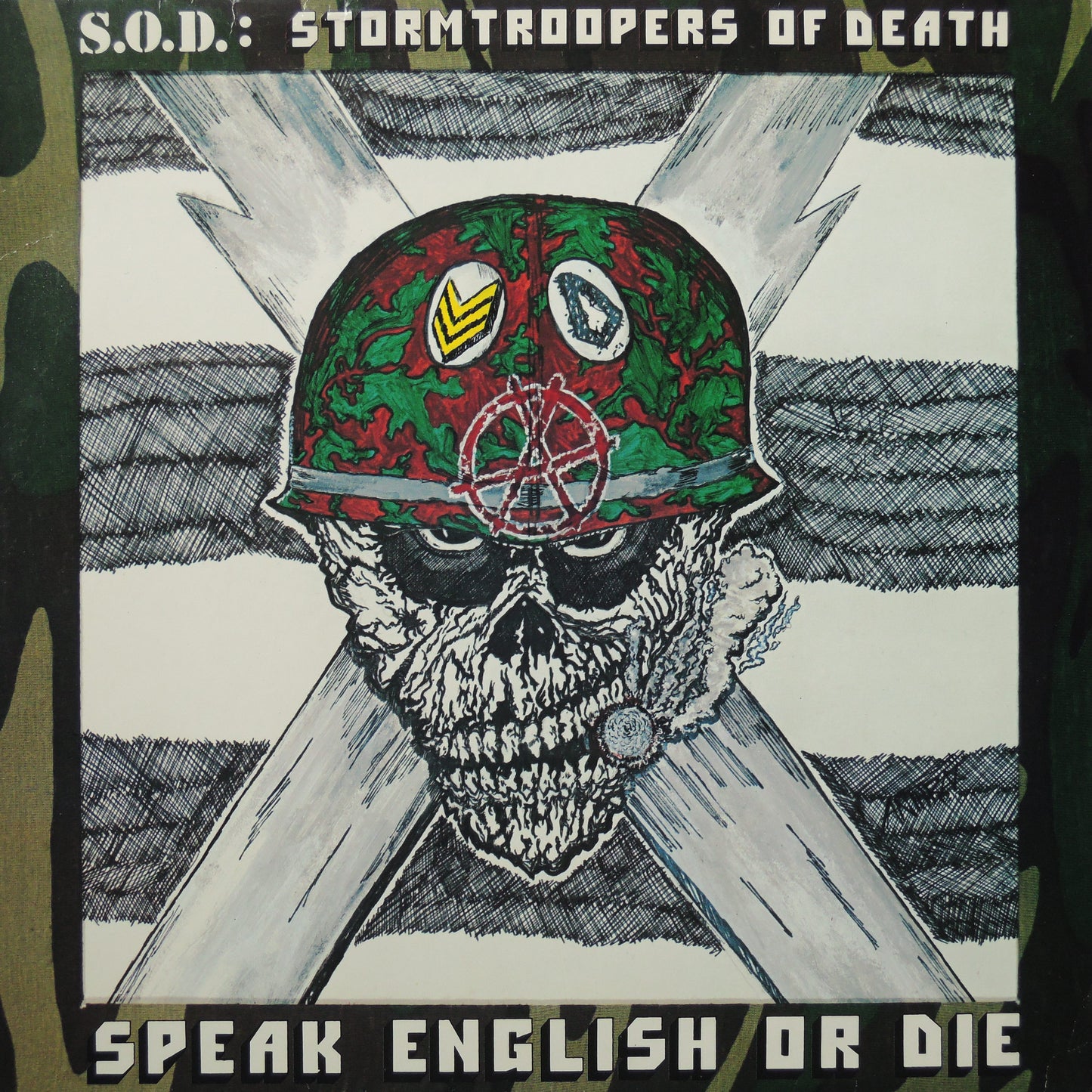 S.O.D STORMTROOPERS OF DEATH - SPEAK ENGLISH OR DIE [LP]