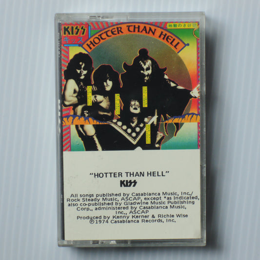 KISS - HOTTER THAN HELL [カセット]