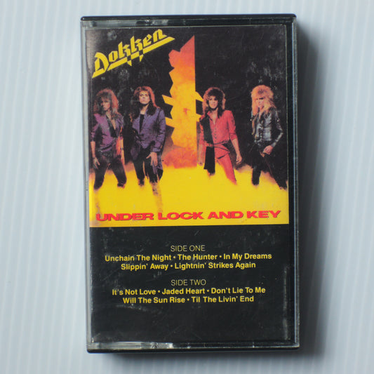 Dokken - UNDER LOCK AND KEY [カセット]