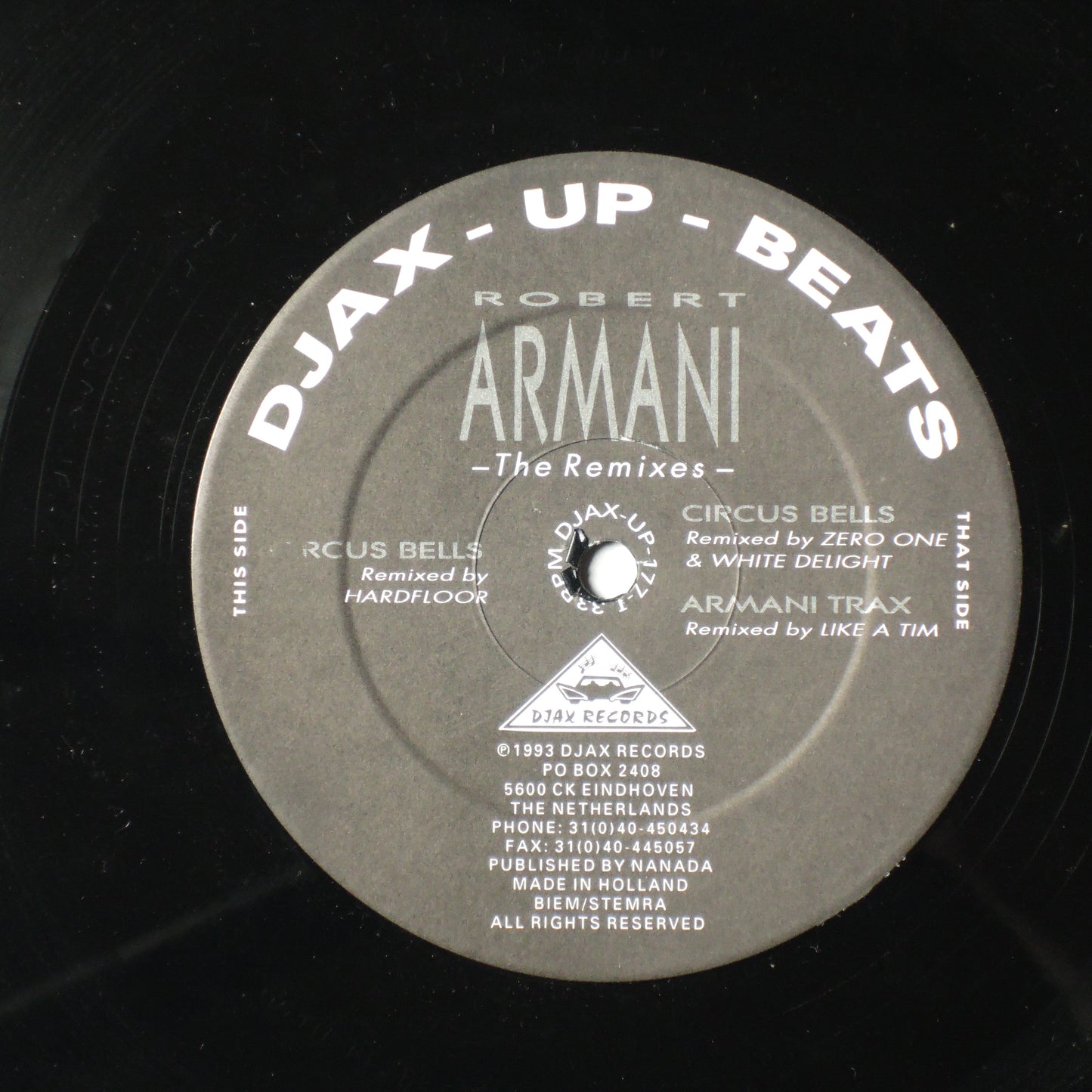 ROBERT ARMANI - The Remixes [12"]