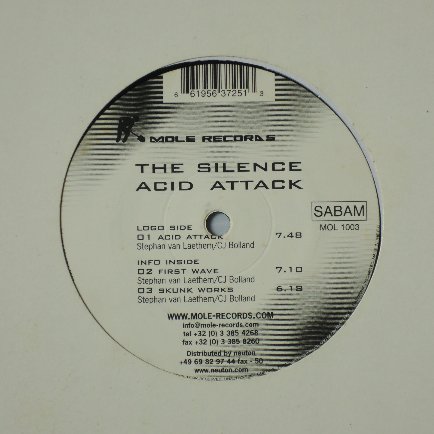 THE SILENCE - ACID ATTACK [12"]