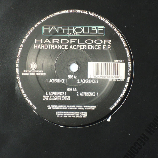 HARDFLOOR - HARDTRANCE ACPERIENCE E.P. [12"]