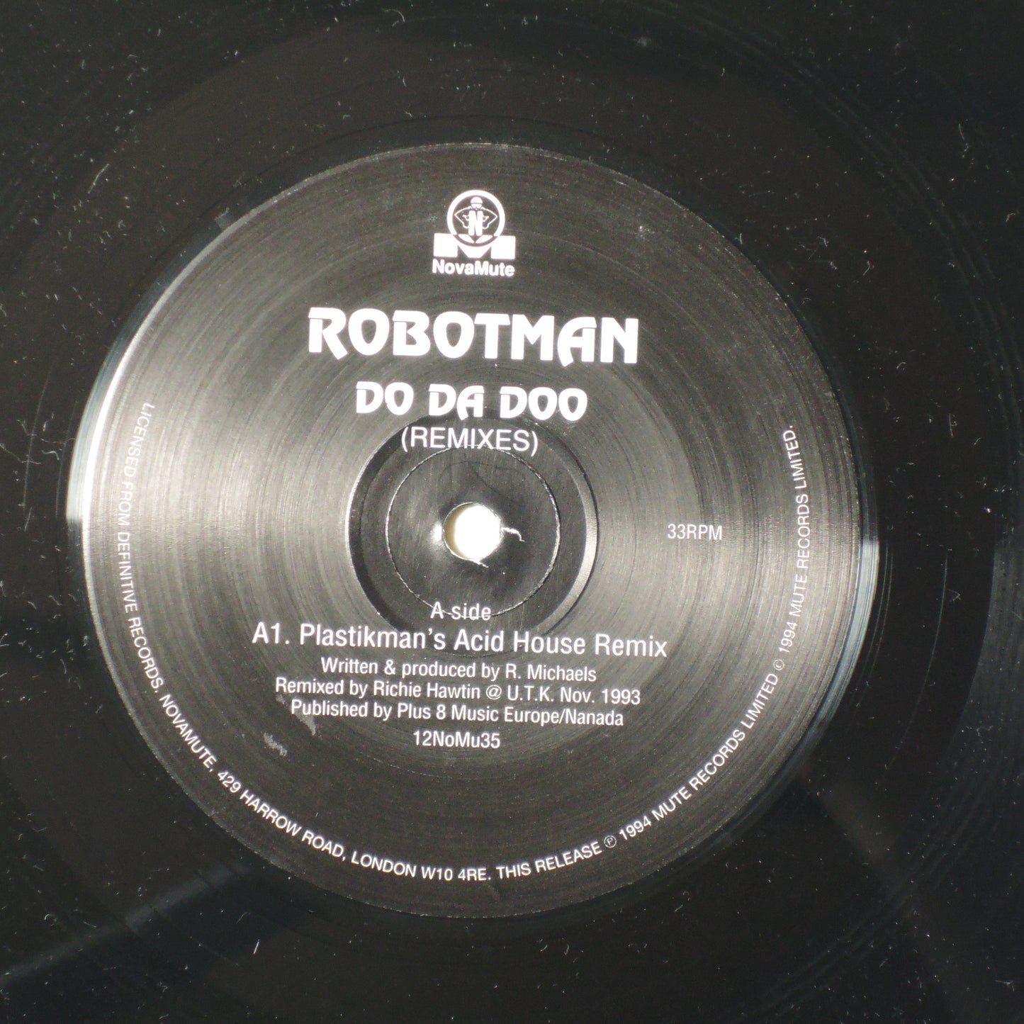 ROBOTMAN - DO DA DOO(REMIXES) [12"]