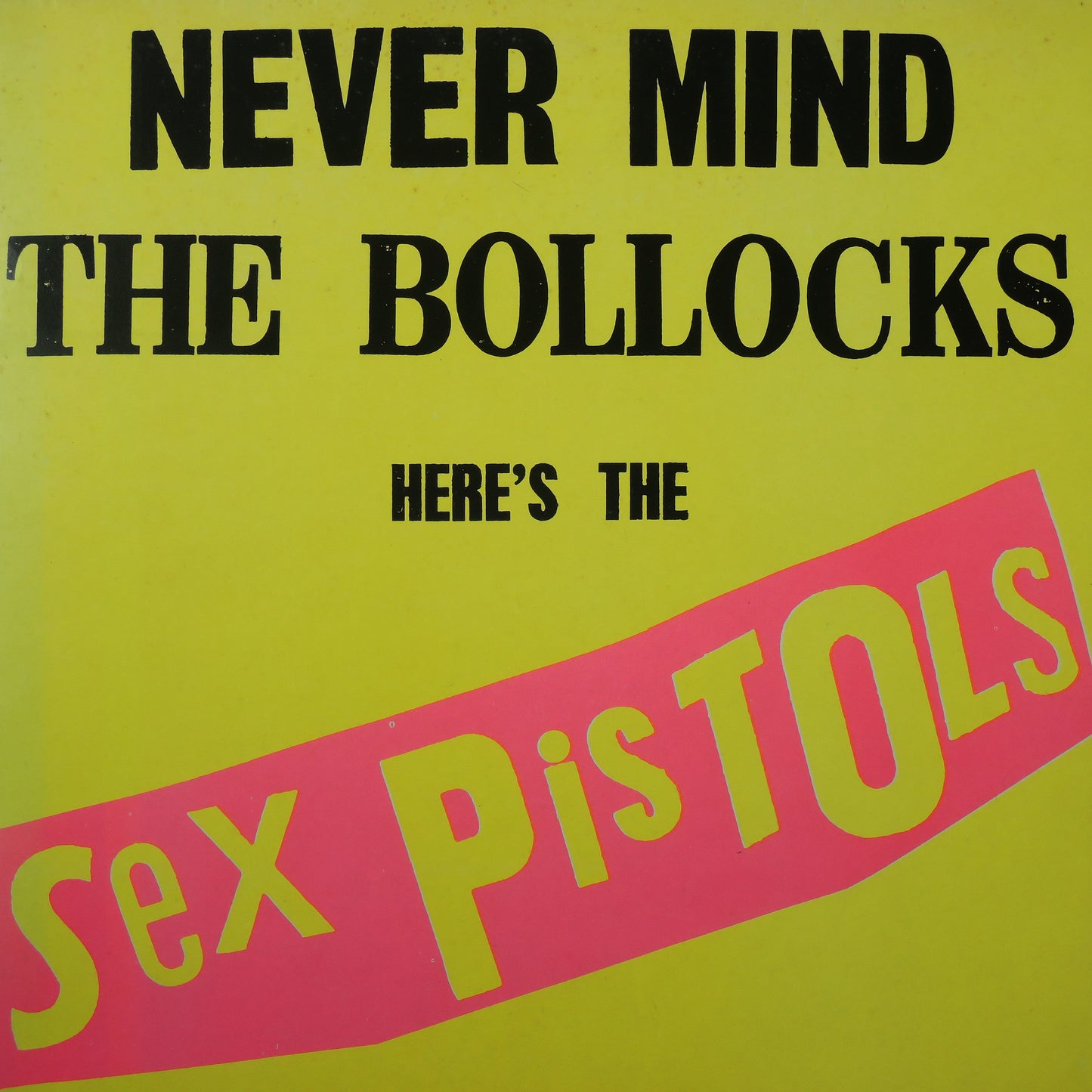 SEX PISTOLS - NEVER MIND THE BOLLOCKS [LP]