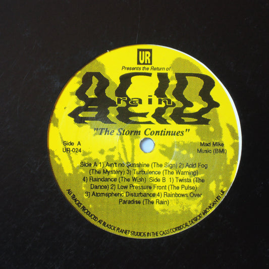 UNDERGROUND RESISTANCE - Return of ACID Rain [12"]