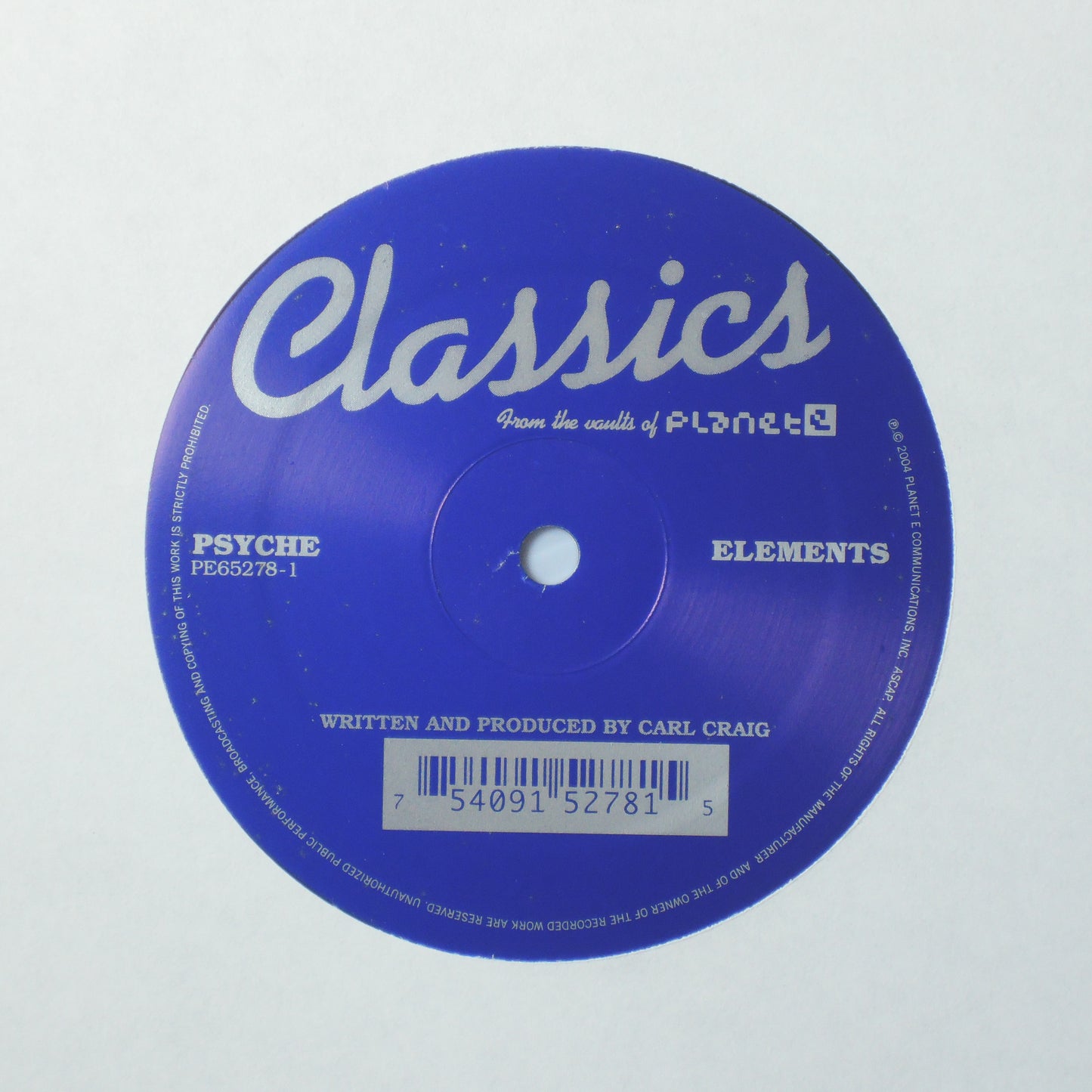 PSYCHE - Elements/NEUROTIC BEHAVIOR [12"]