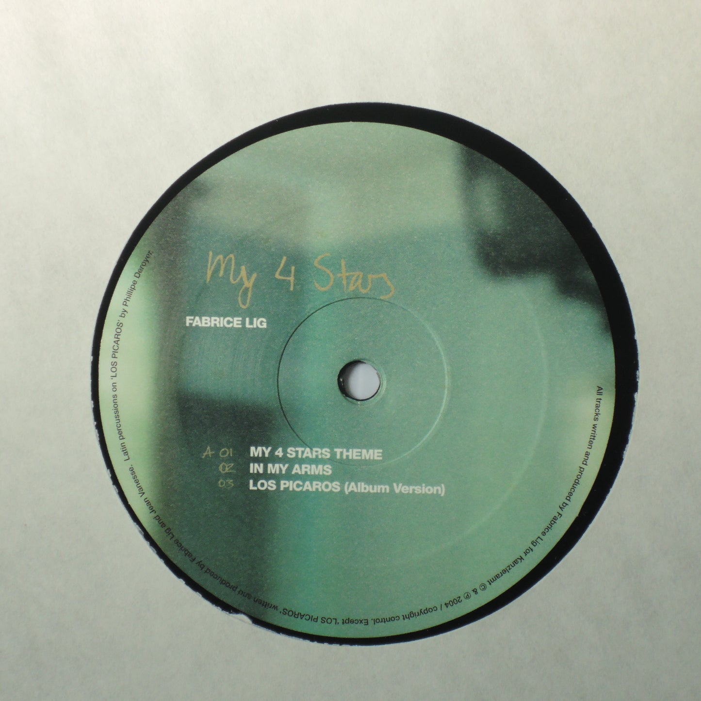 FABRICE LIG - My 4 stars [LP]