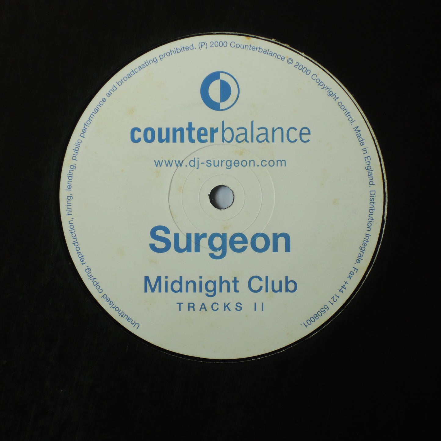 SURGEON - Midnight Club Tracks II [12"]