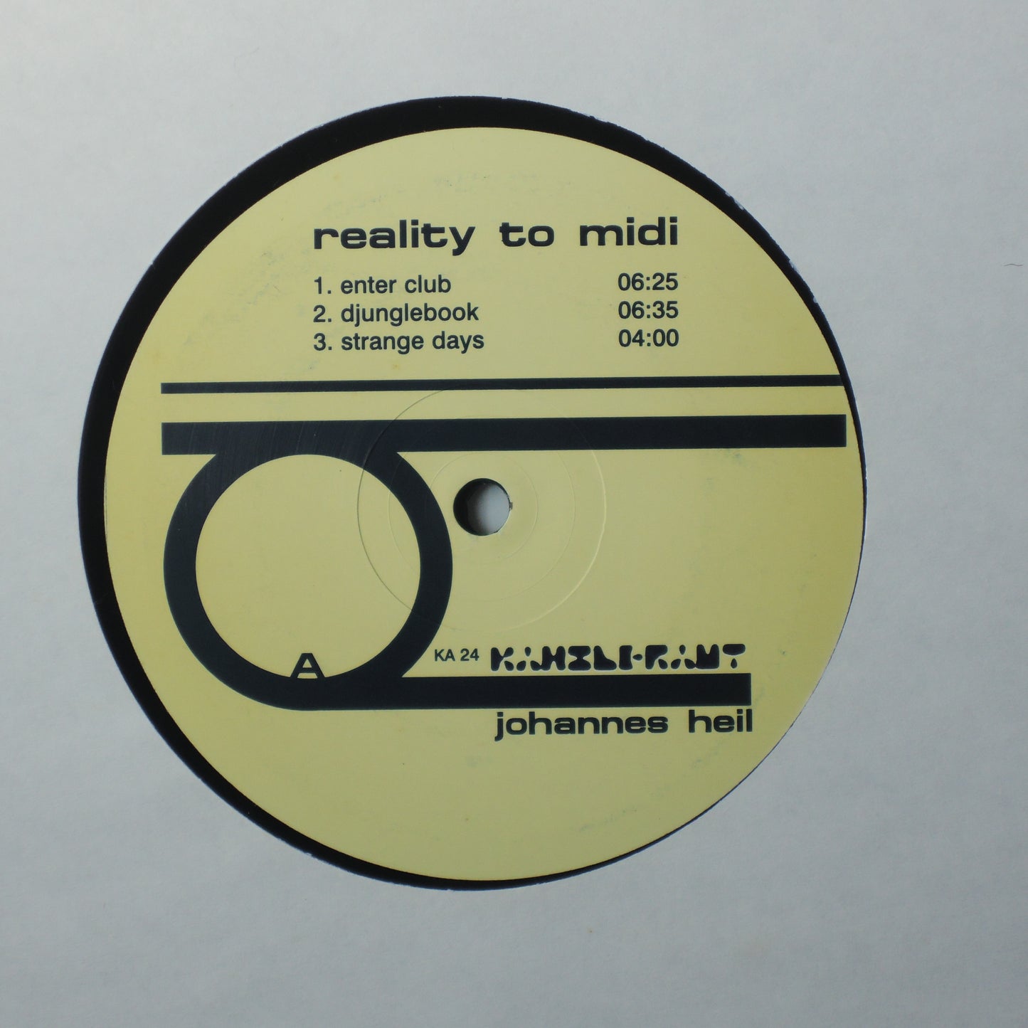 Johannes heil - reality to midi [LP]