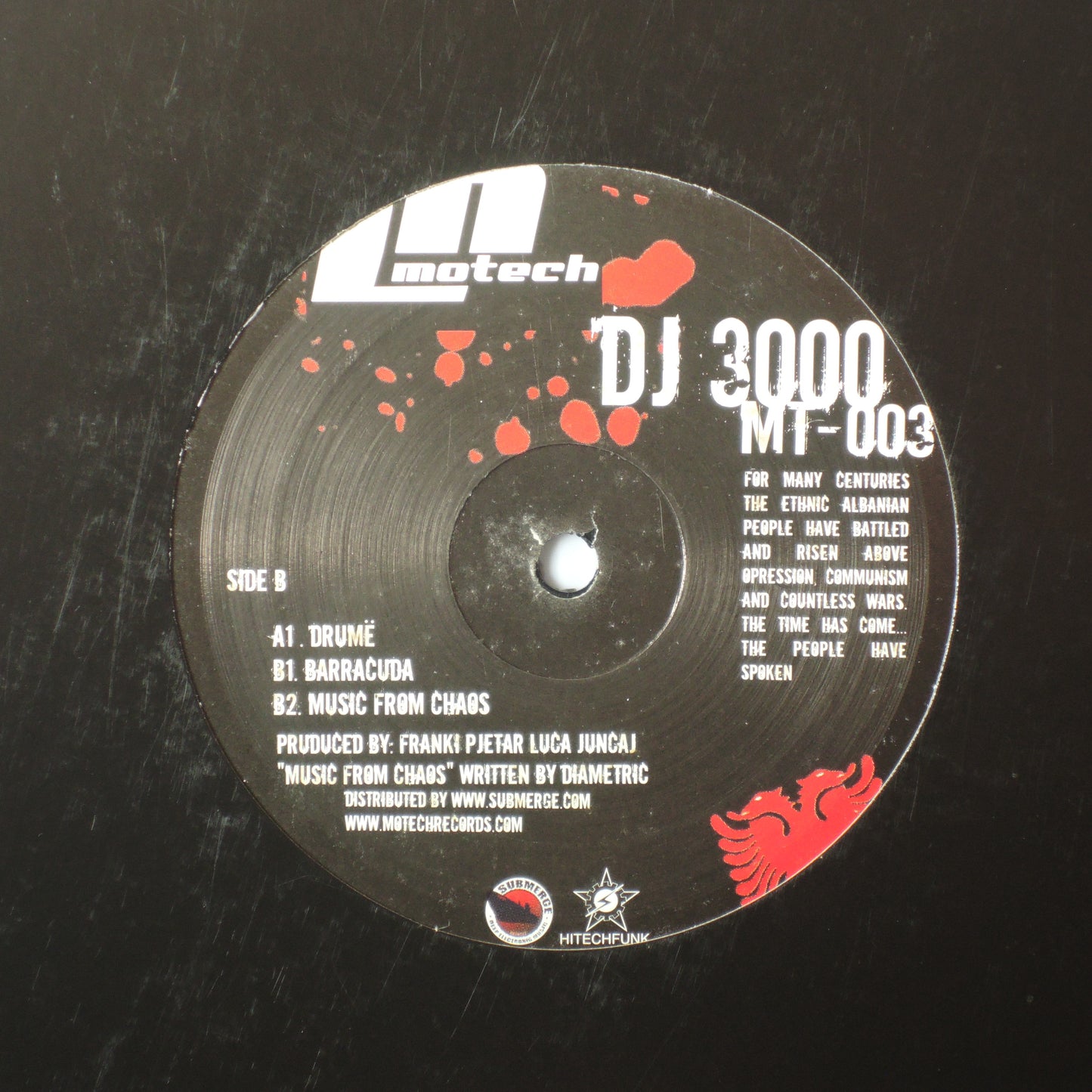 DJ3000 - DRUME EP [12"]