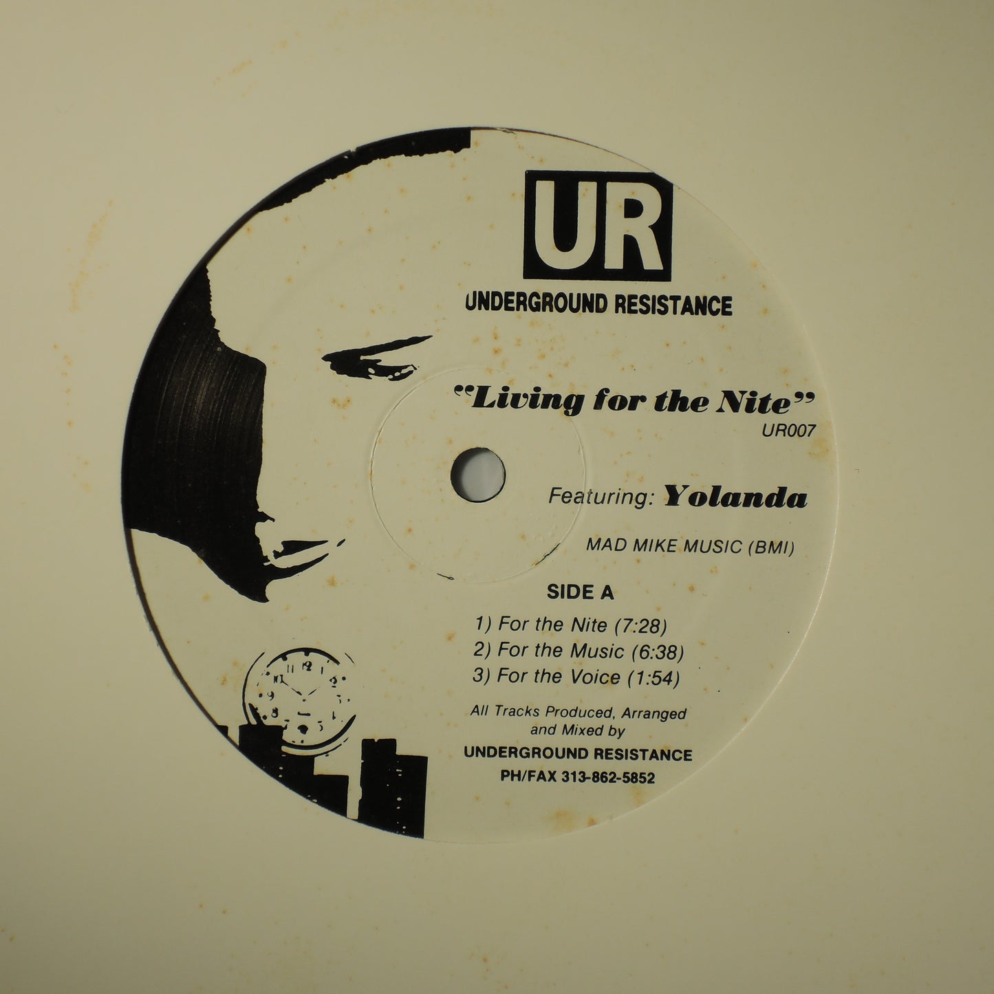 UNDERGROUND RESISTANCE - Living for the Nite [12"]