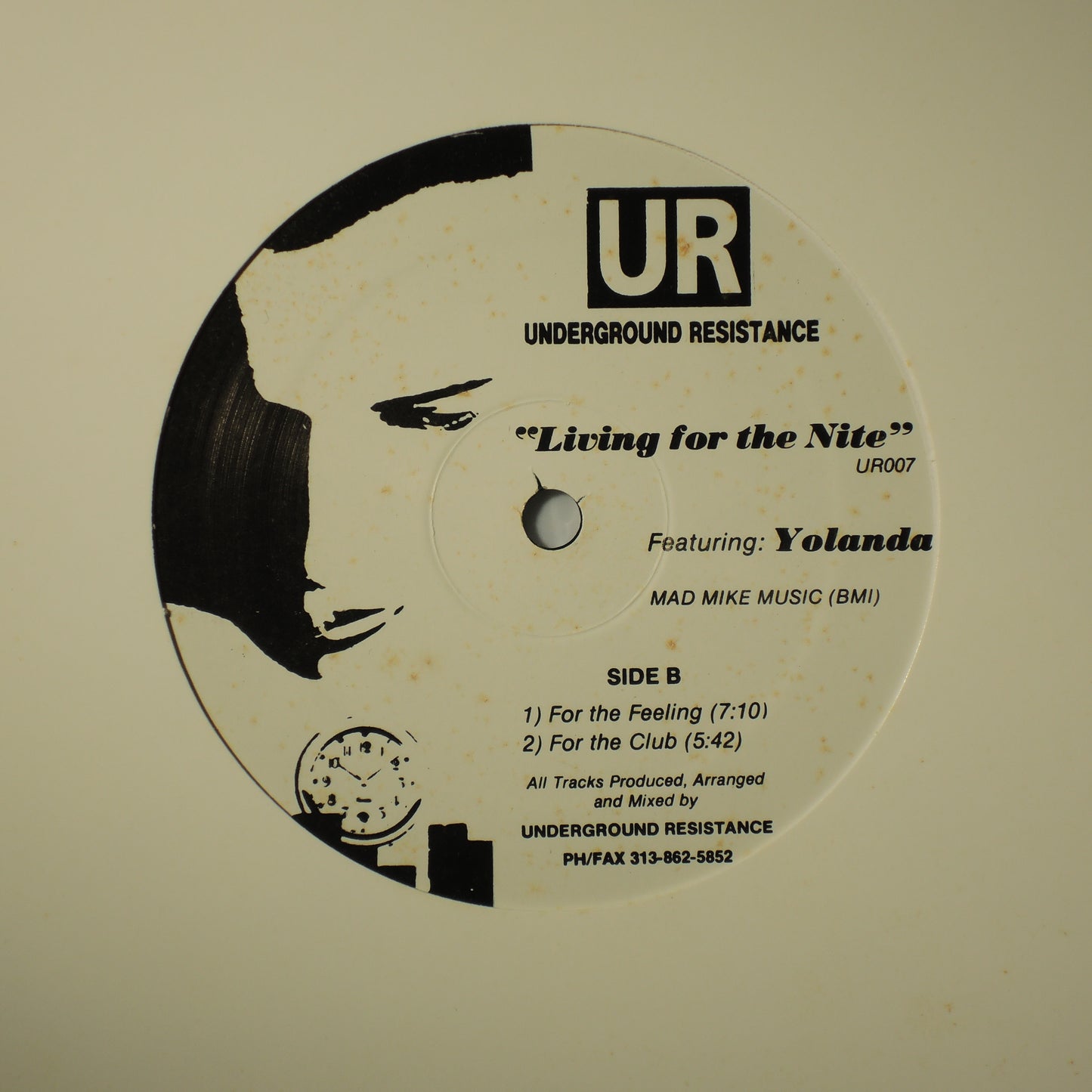 UNDERGROUND RESISTANCE - Living for the Nite [12"]