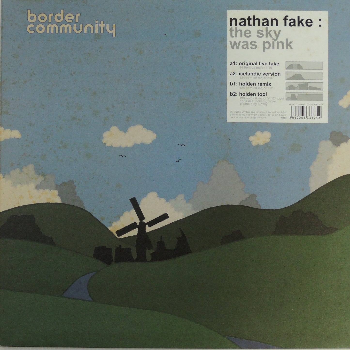 nathan fake - the sky was pink [12"]