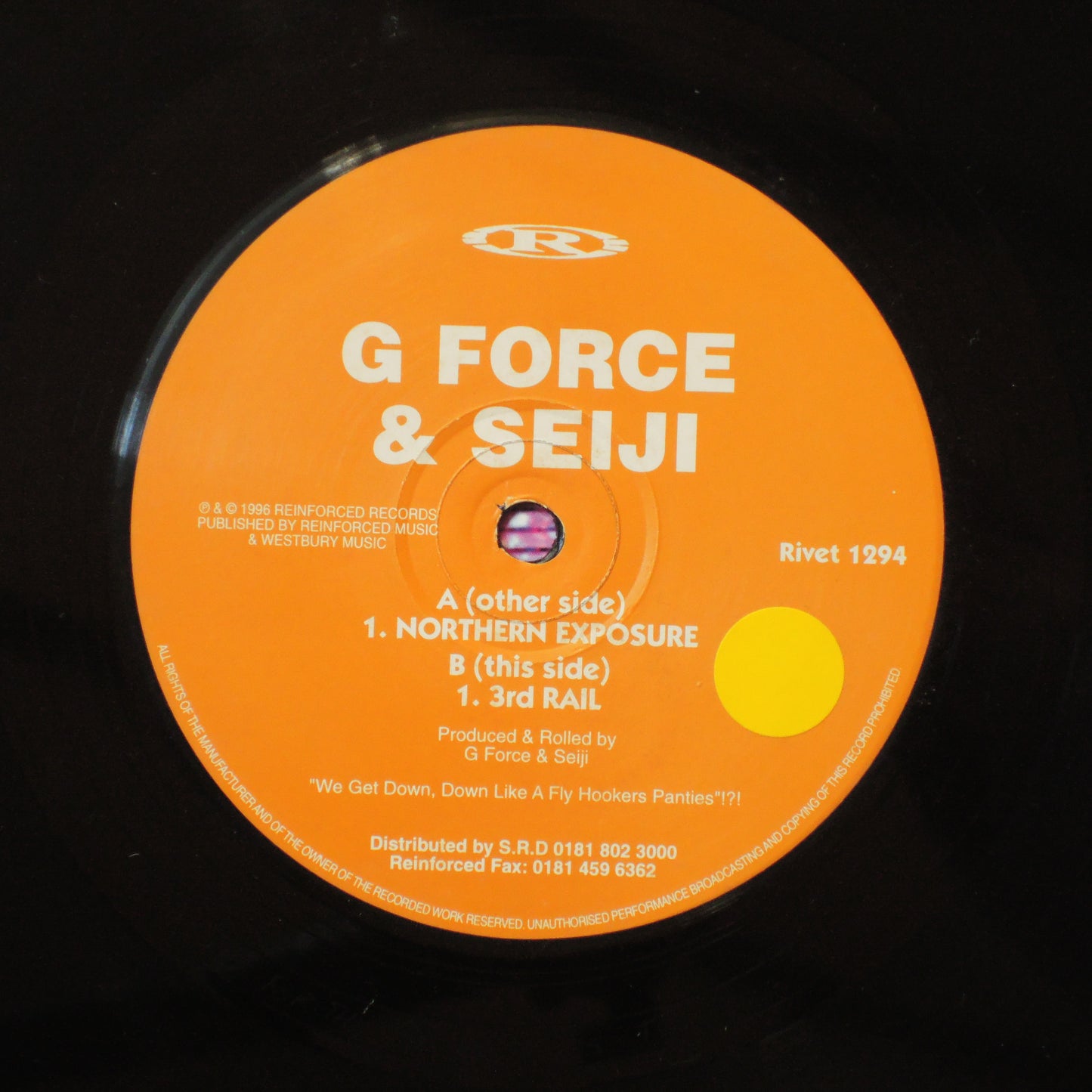 G-FORCE & SEIJI - NORTHERN EXPOSURE[12"]