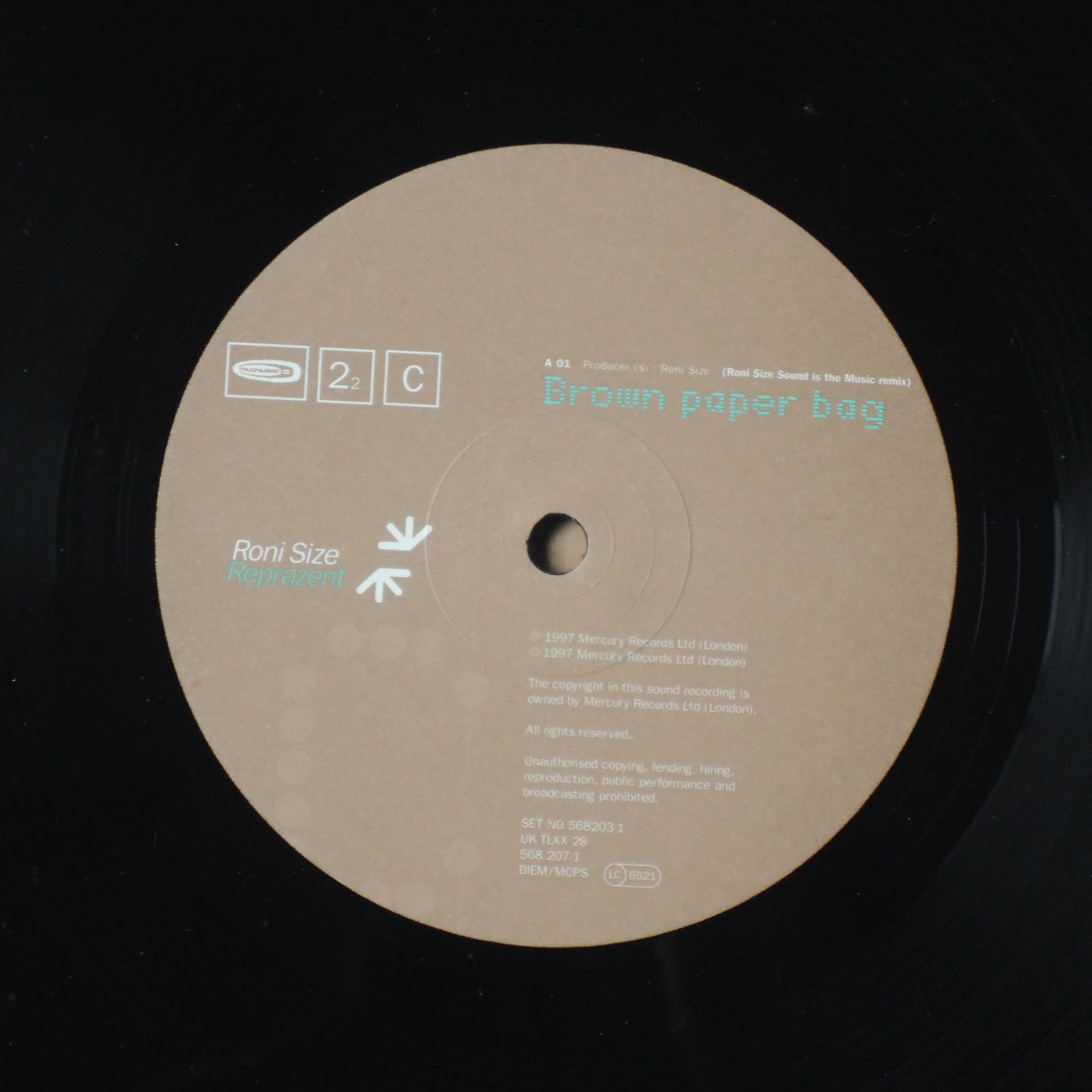 Roni Size Reprazent - Brown Paper Bag [12"]