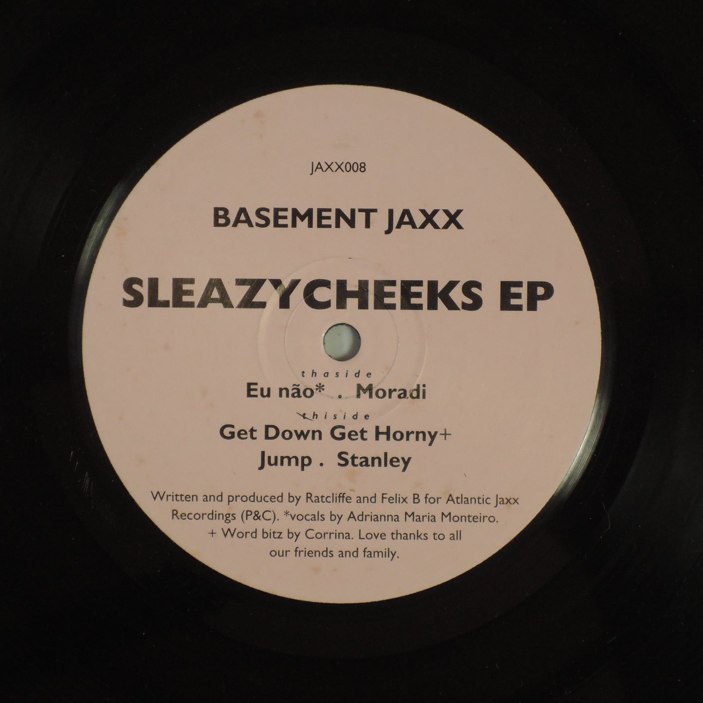 Basement JAXX - SLEAZY CHEEKS EP [12"]