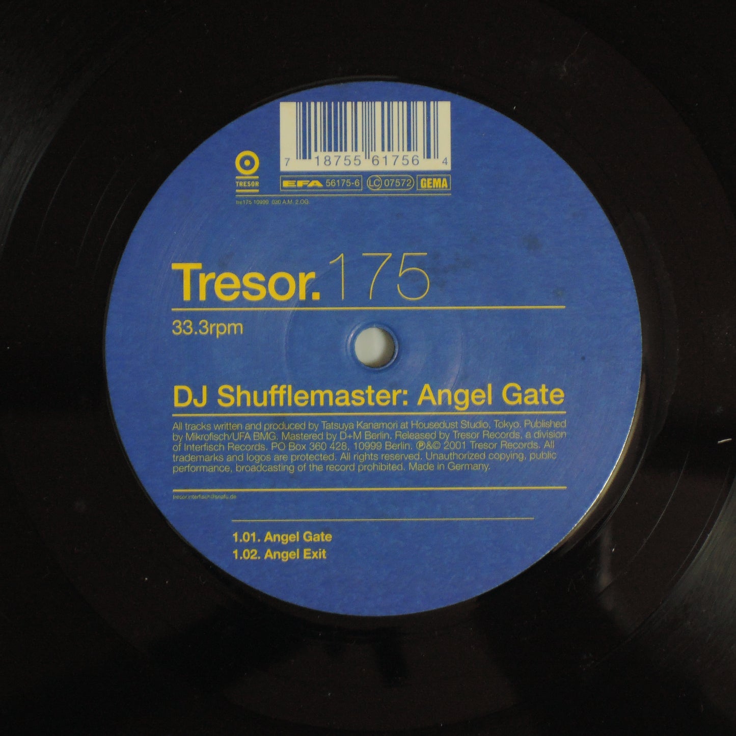 DJ Shufflemaster - Angel Gate [12"]