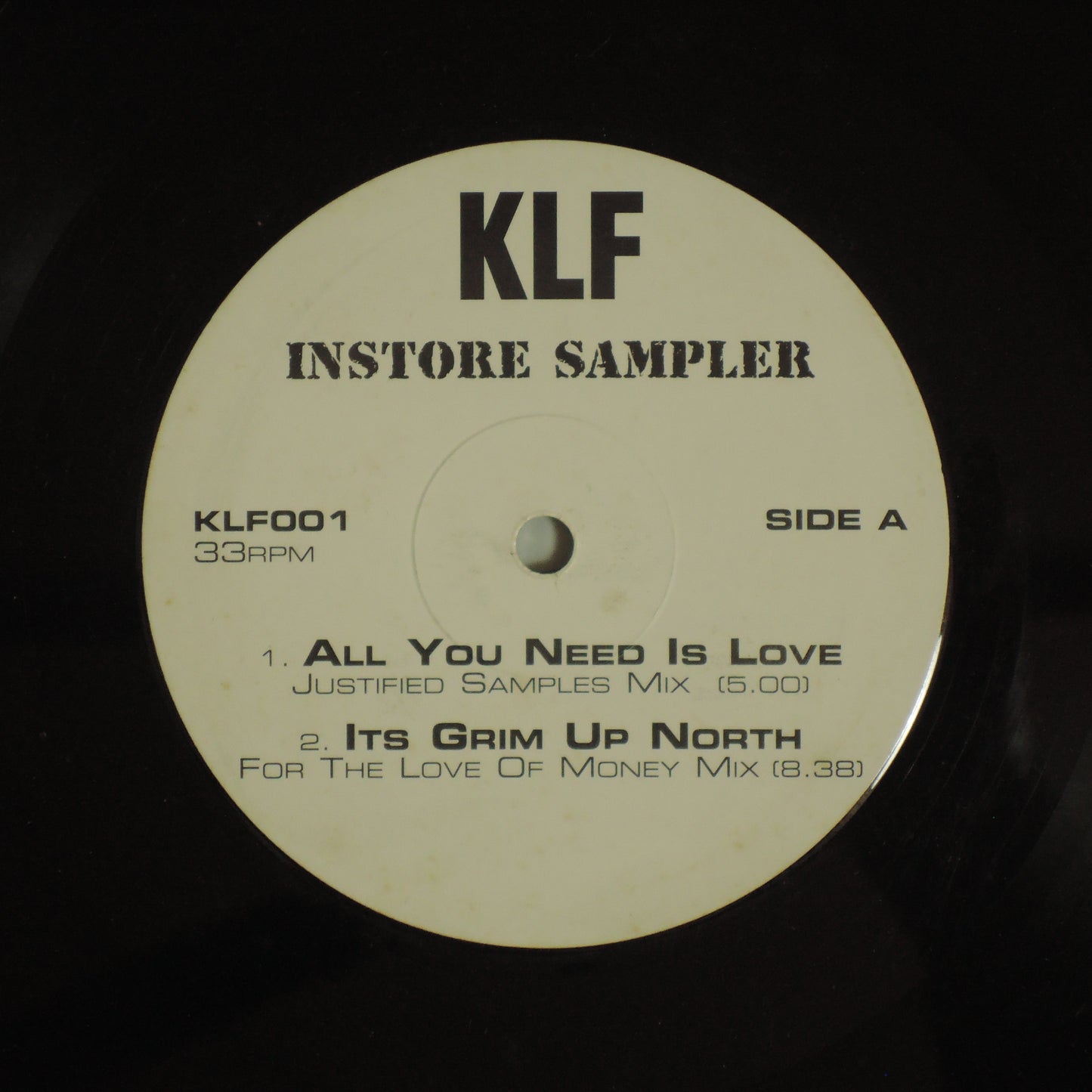 The KLF - INSTORE SAMPLER [12"]