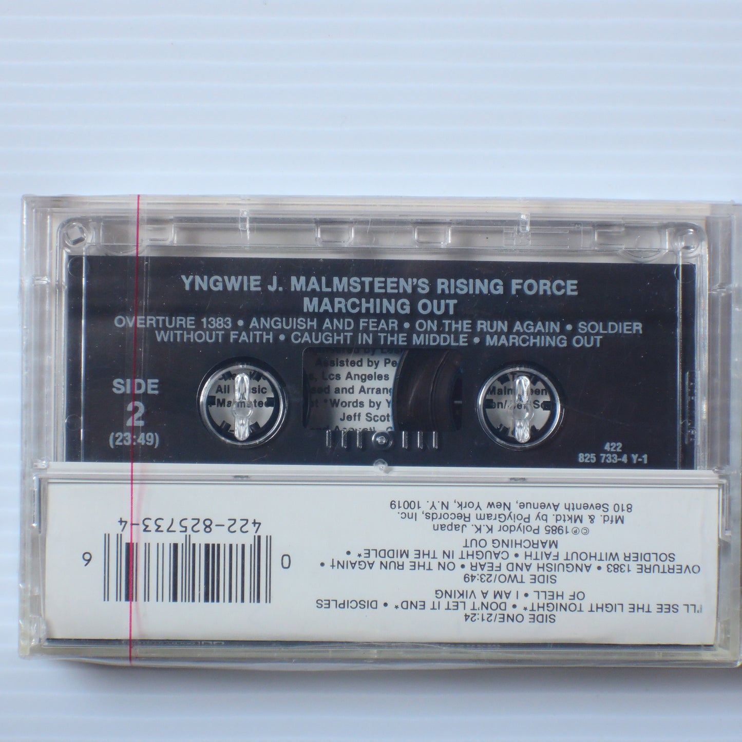 Yngwie J. Malmsteen’s RISING FORCE - MARCHING OUT [カセット]