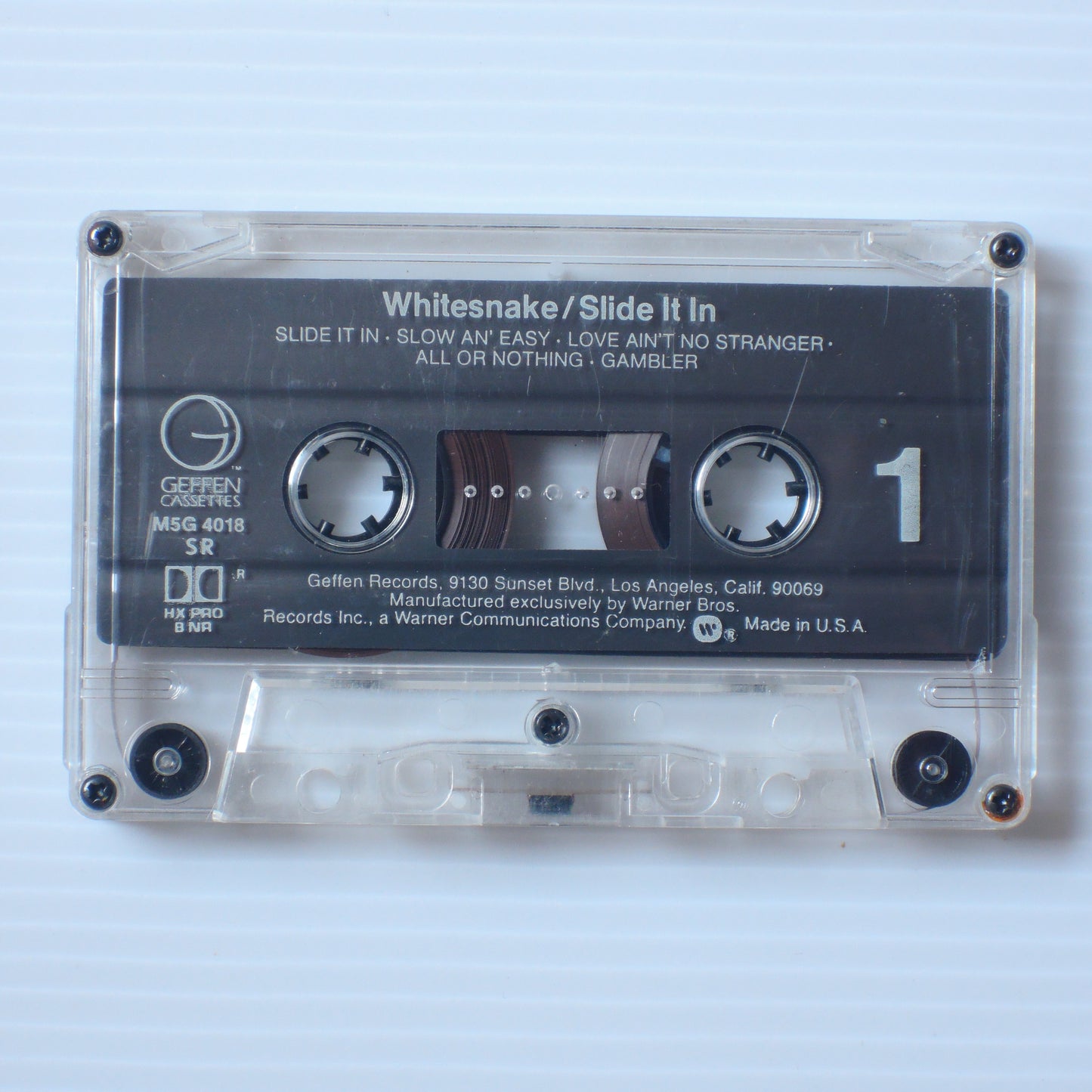 Whitesnake - Slide It In [カセット]