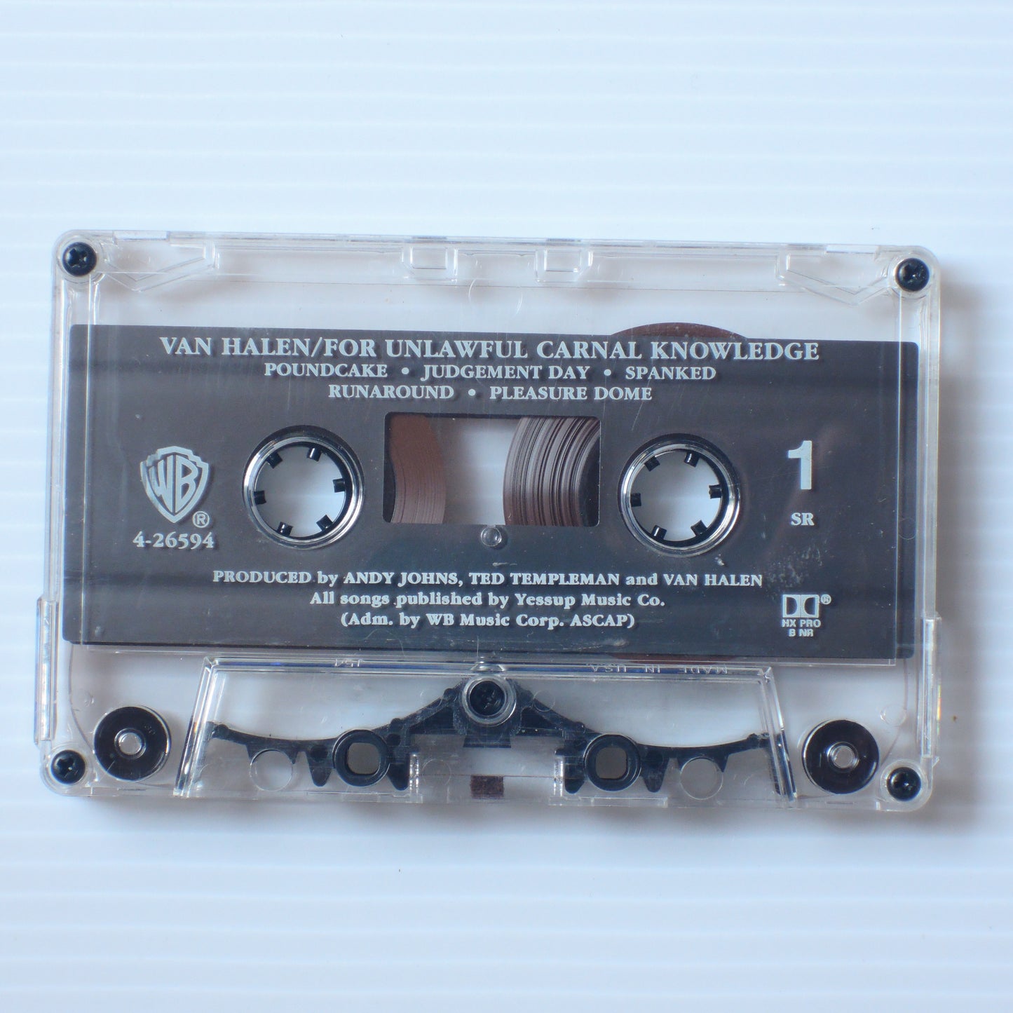 VAN HALEN - FOR UNLAWFUL CARNAL KNOWLEDGE [カセット]