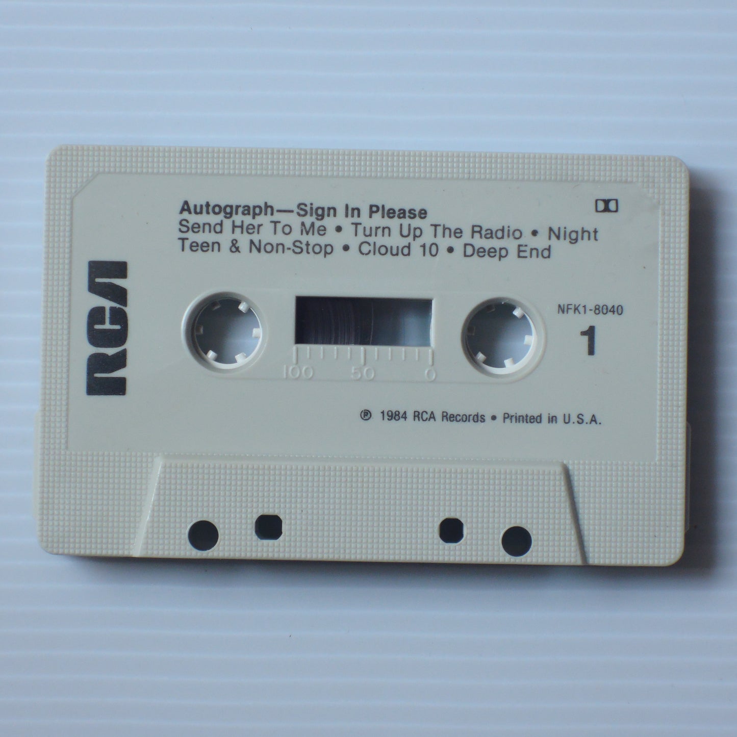 AUTOGRAPH - SIGN IN PLEASE [カセット]