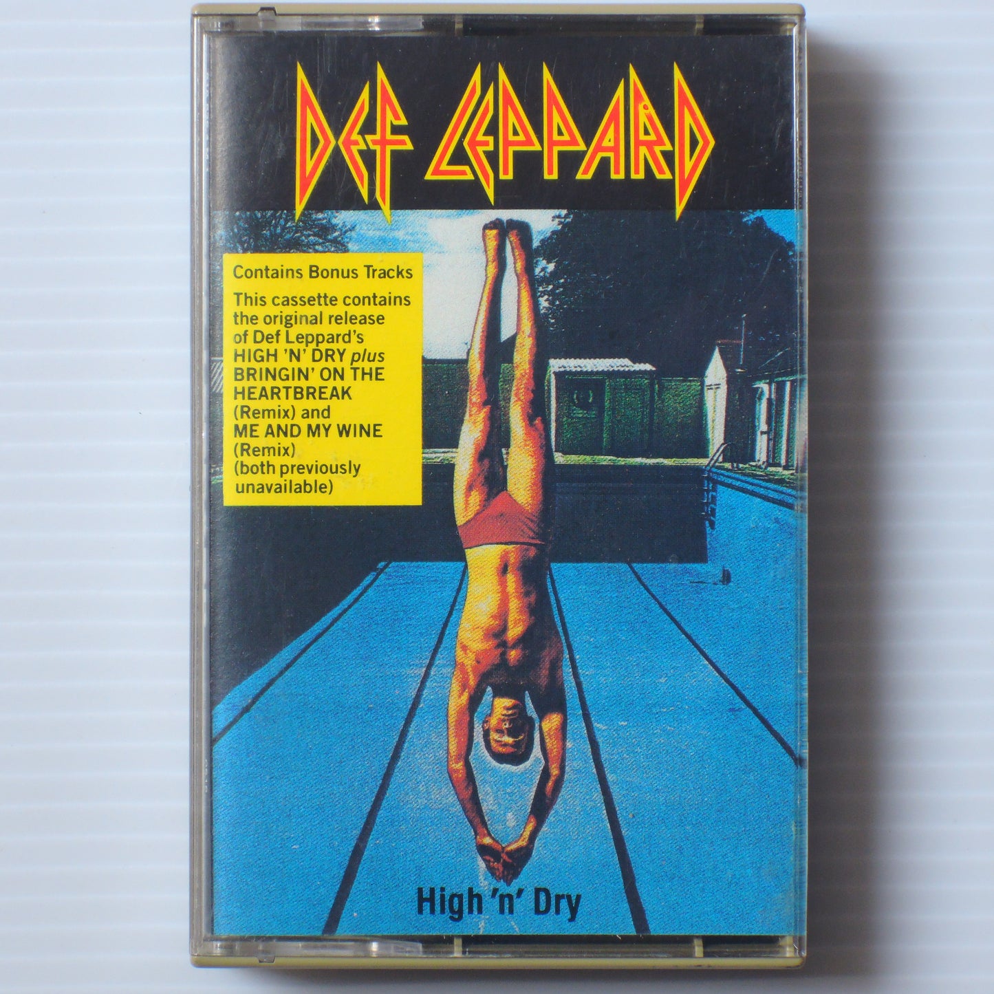 DEF LEPPARD - HIGH ‘N’ DRY [カセット]