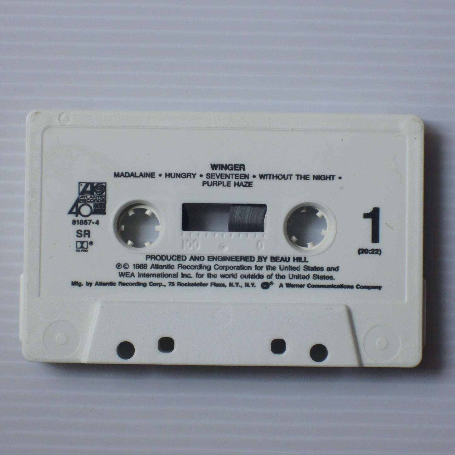 WINGER - WINGER [カセット]