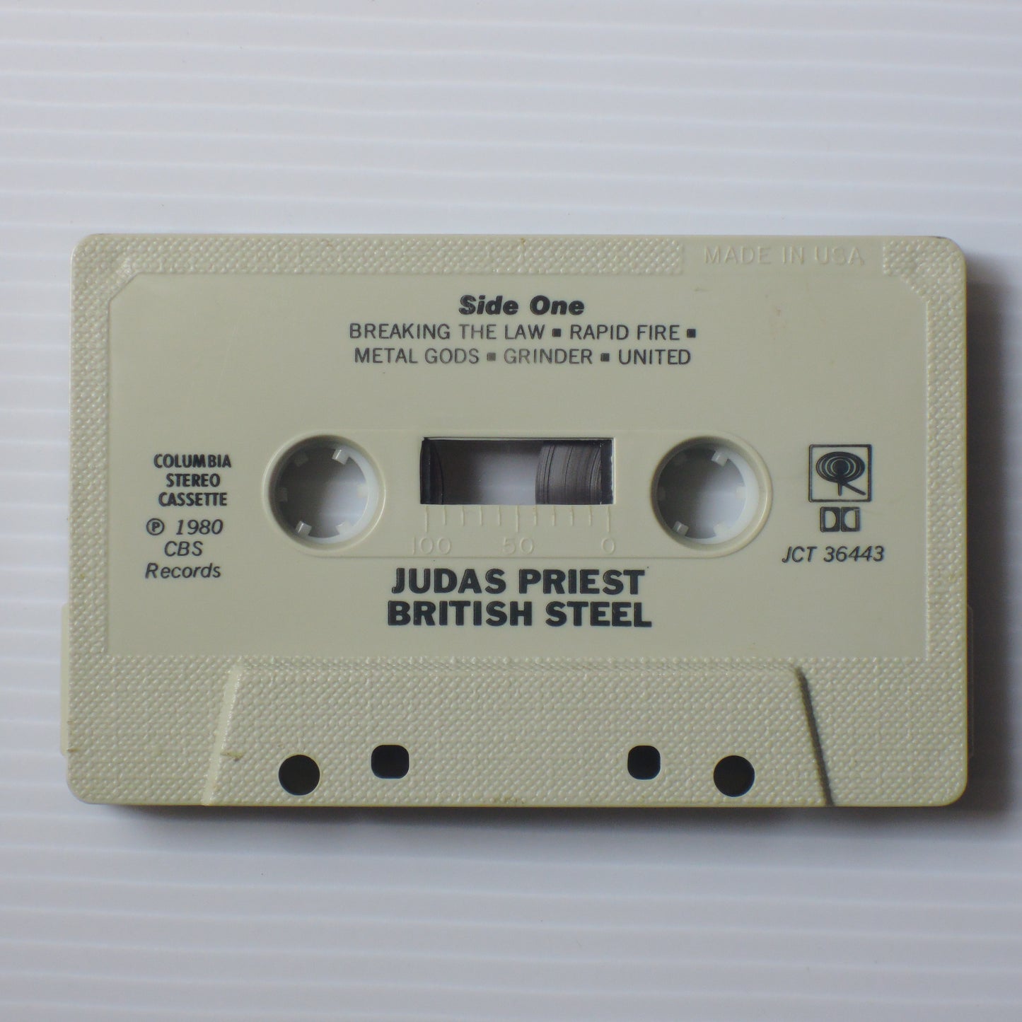 JUDAS PRIEST - BRITISH STEEL [カセット]