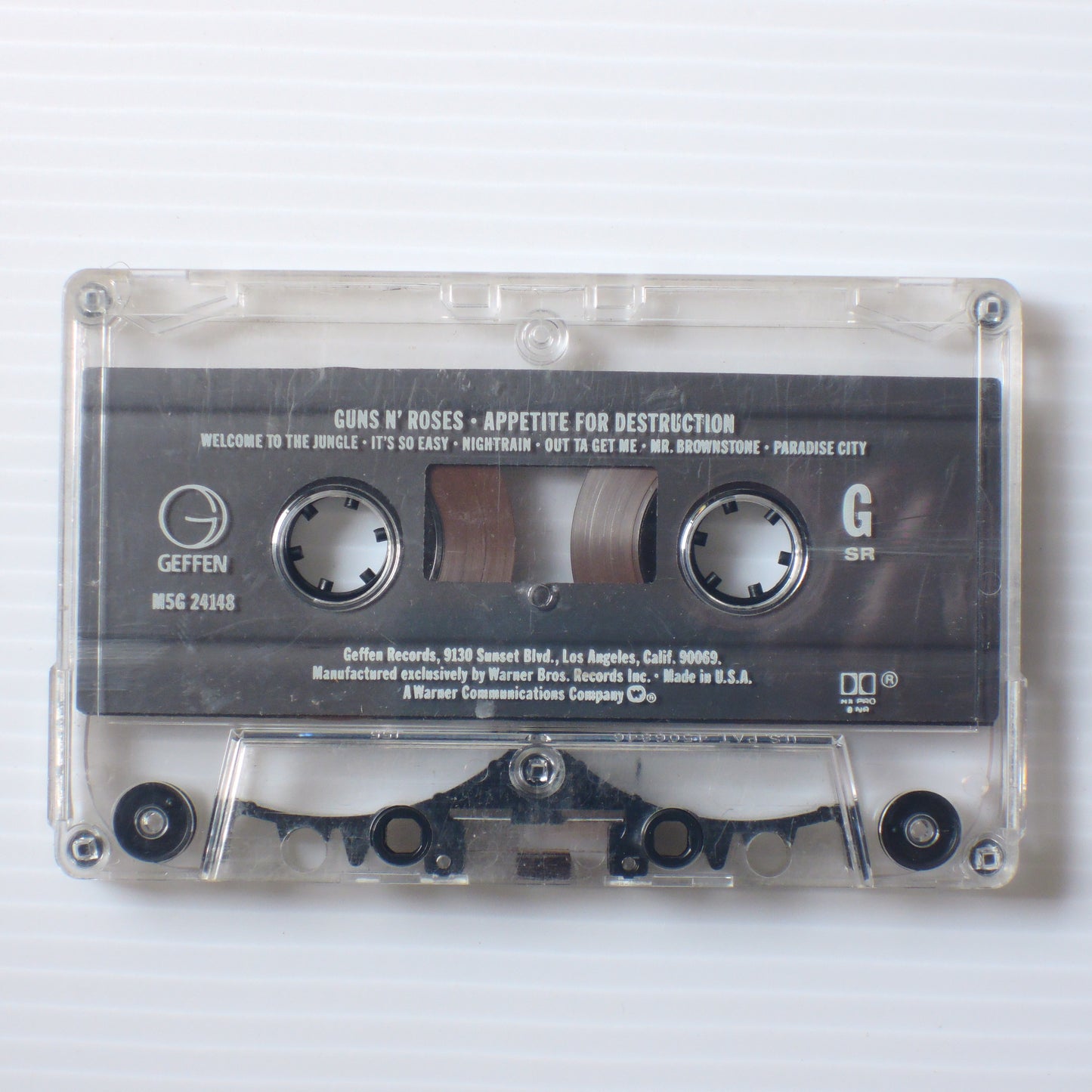 GUNS N’ ROSES - APPETITE FOR DESTRUCTION [カセット]