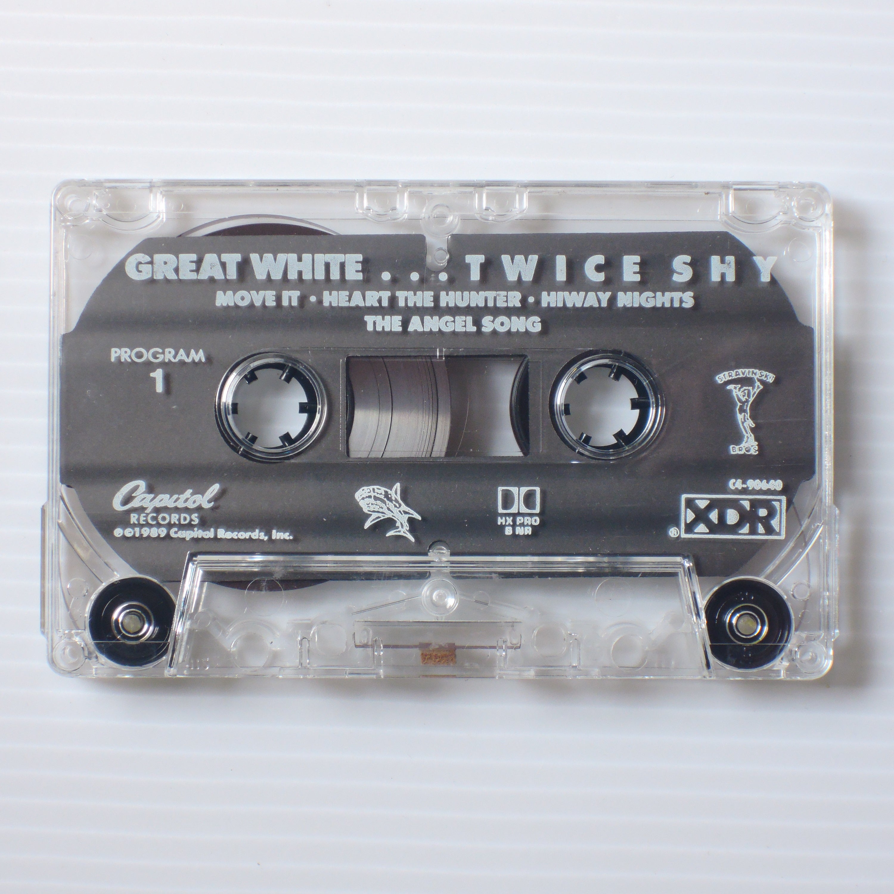GREAT WHITE - TWICE SHY [カセット] – みなもとレコーズ