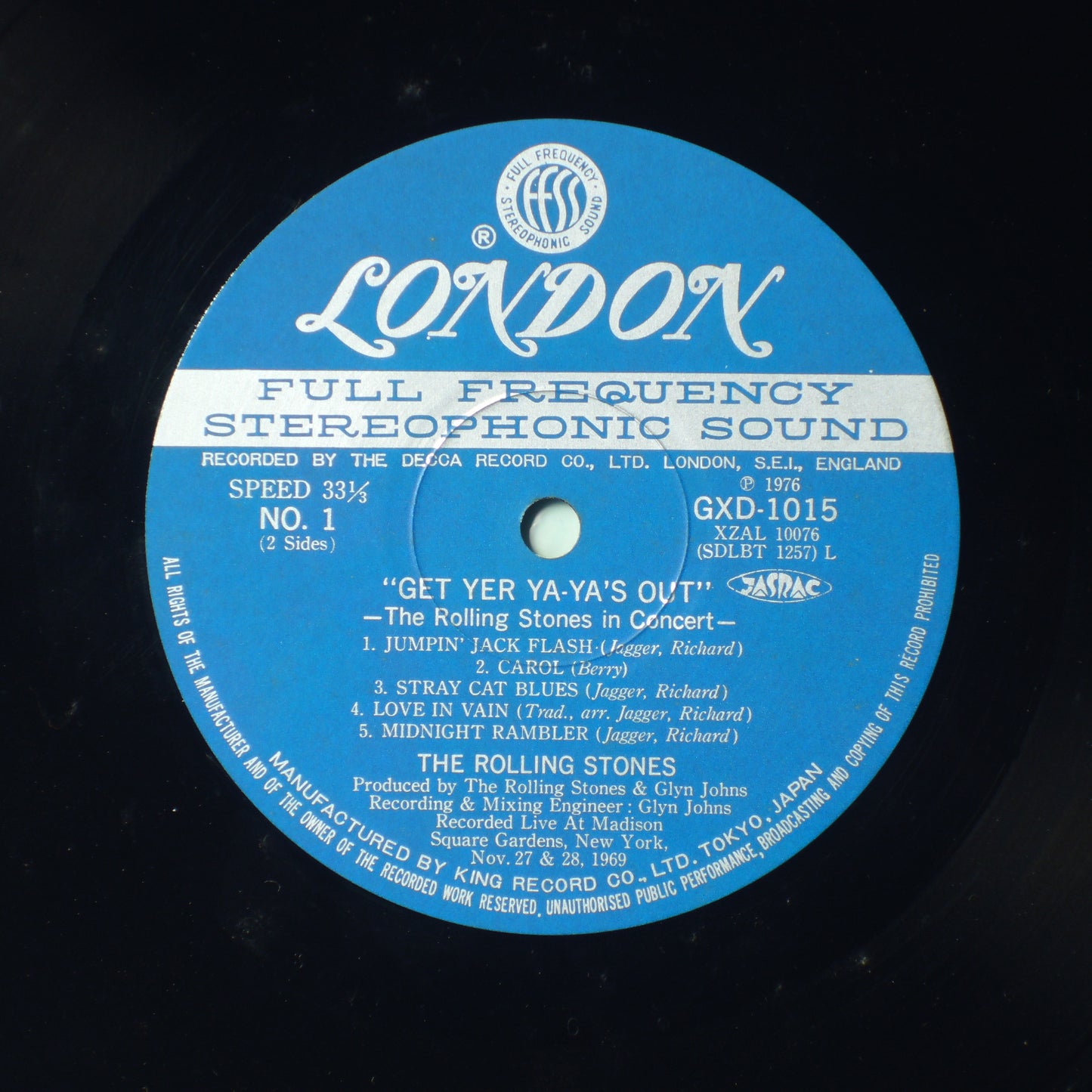THE ROLLING STONES - GET YER YA-YA’S OUT! [LP]