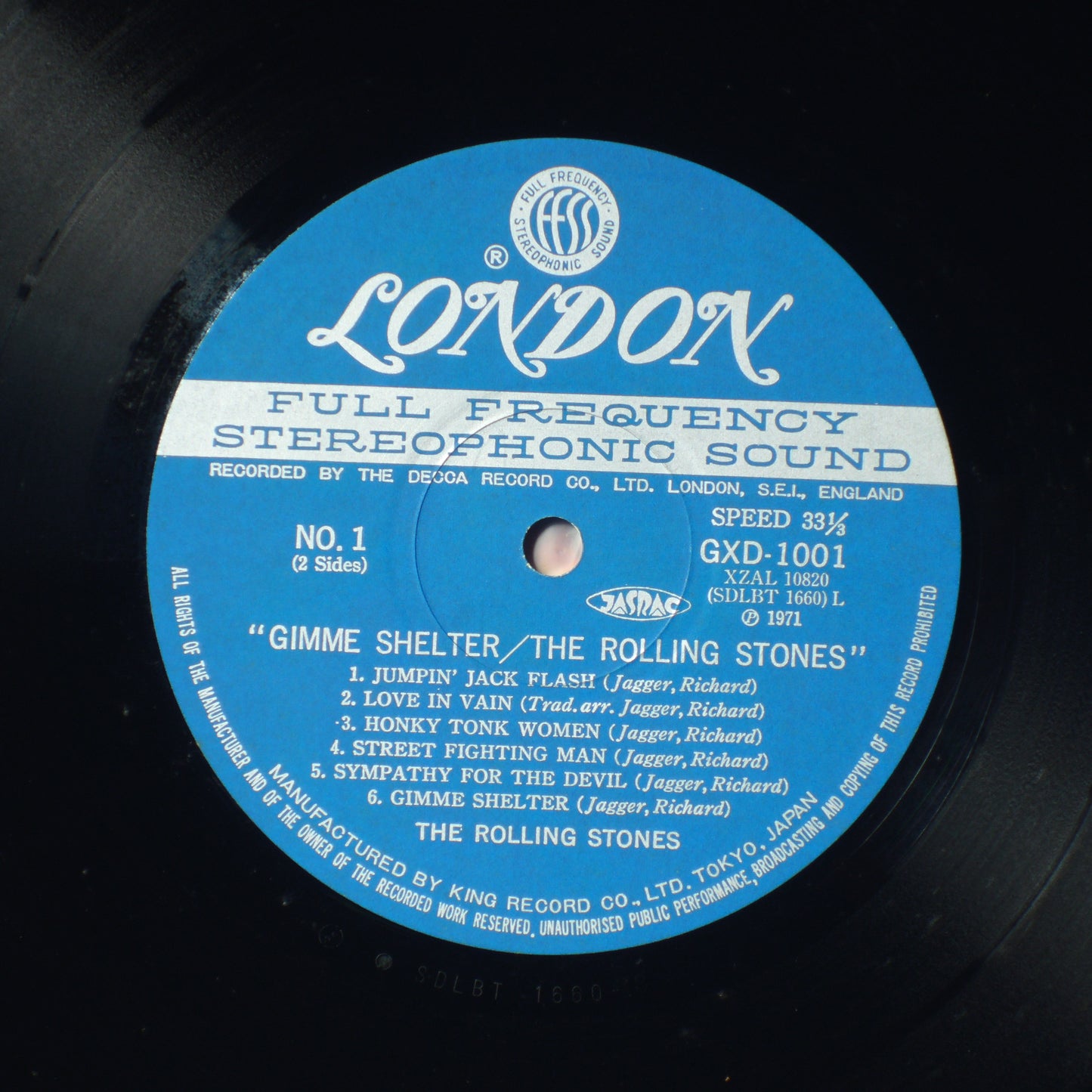 THE ROLLING STONES - GIMME SHELTER [LP]