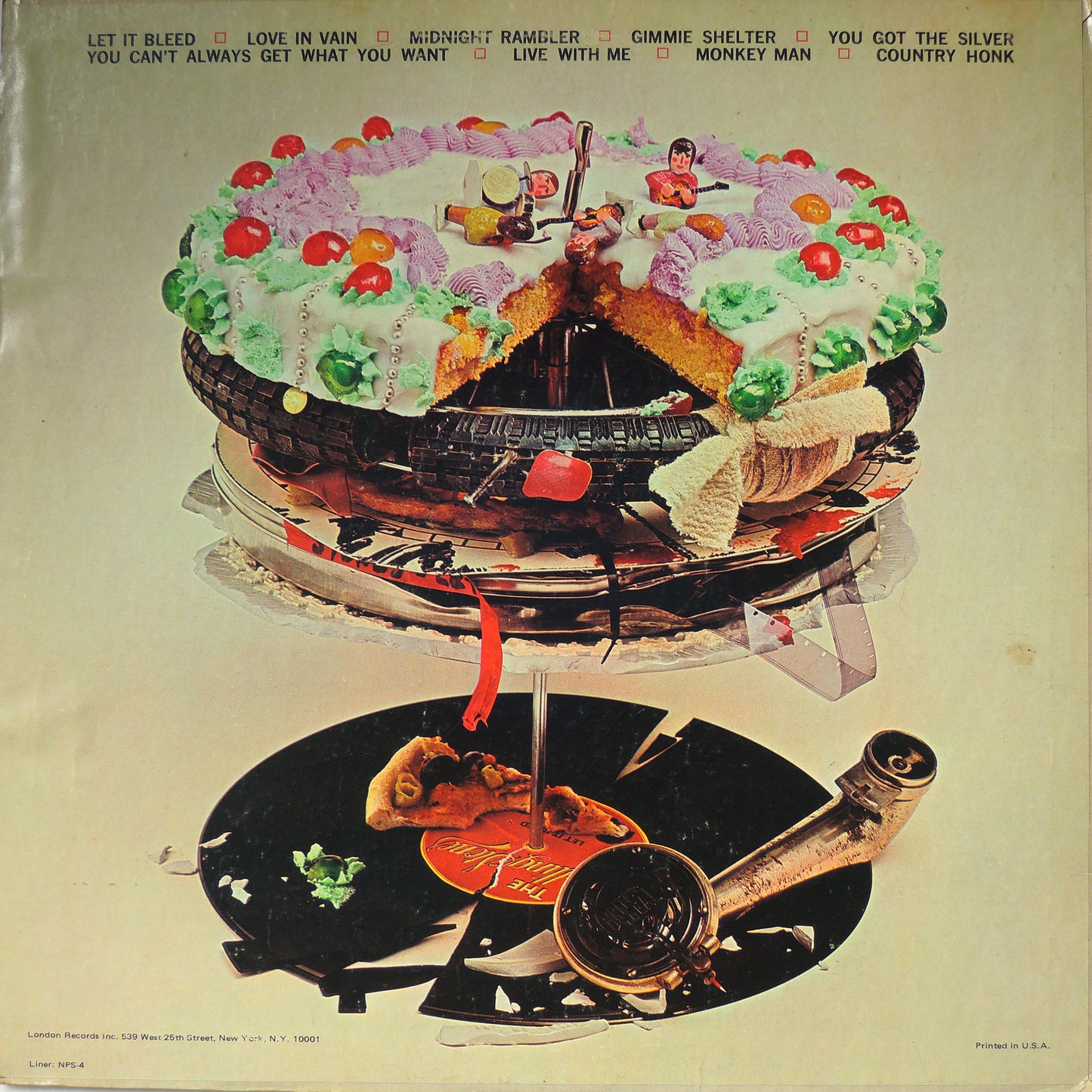 ROLLING STONES - LET IT BLEED [LP]