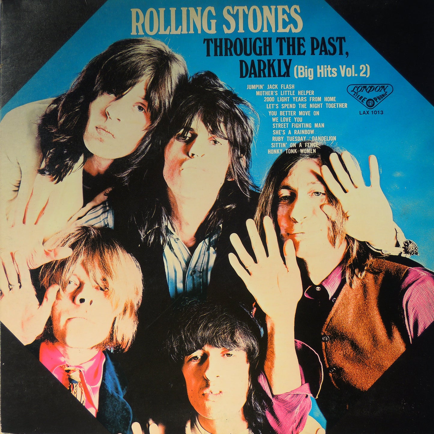 ROLLING STONES - THROUGH THE PAST, DARKLY [LP]