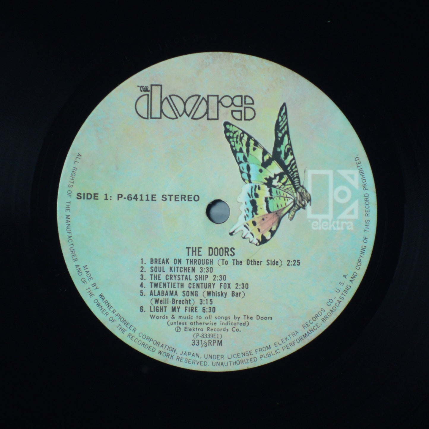 THE DOORS - THE DOORS [LP] 国内盤