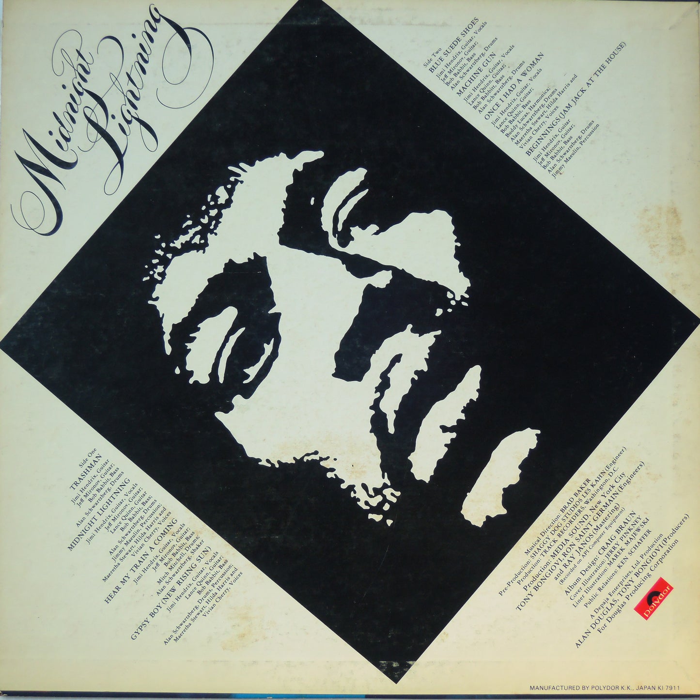JIMI HENDRIX - Midnight Lightning [LP]