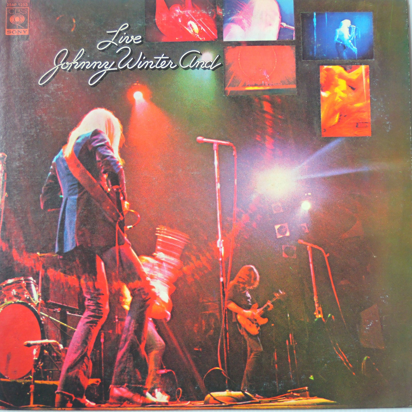 JOHNNY WINTER AND - LIVE [LP]