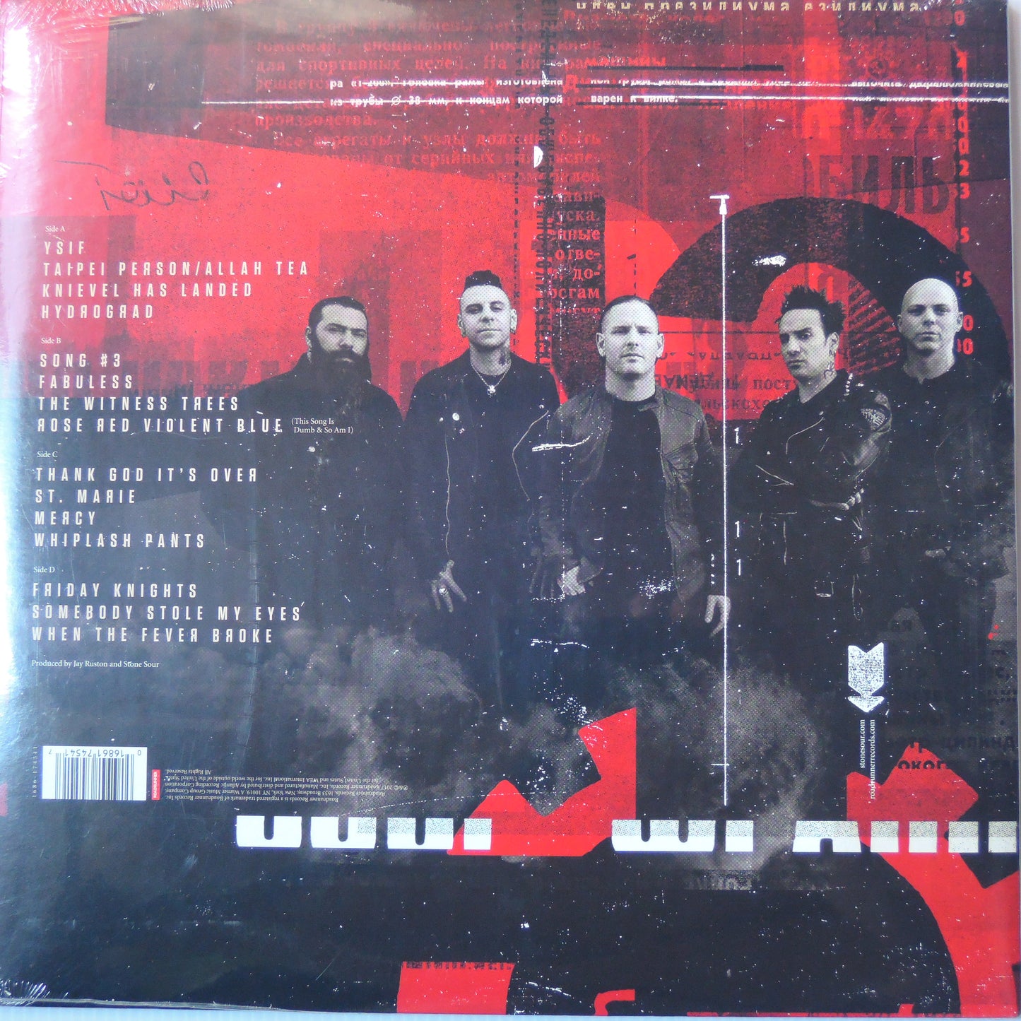 STONE SOUR - HYDROGRAD [LP]