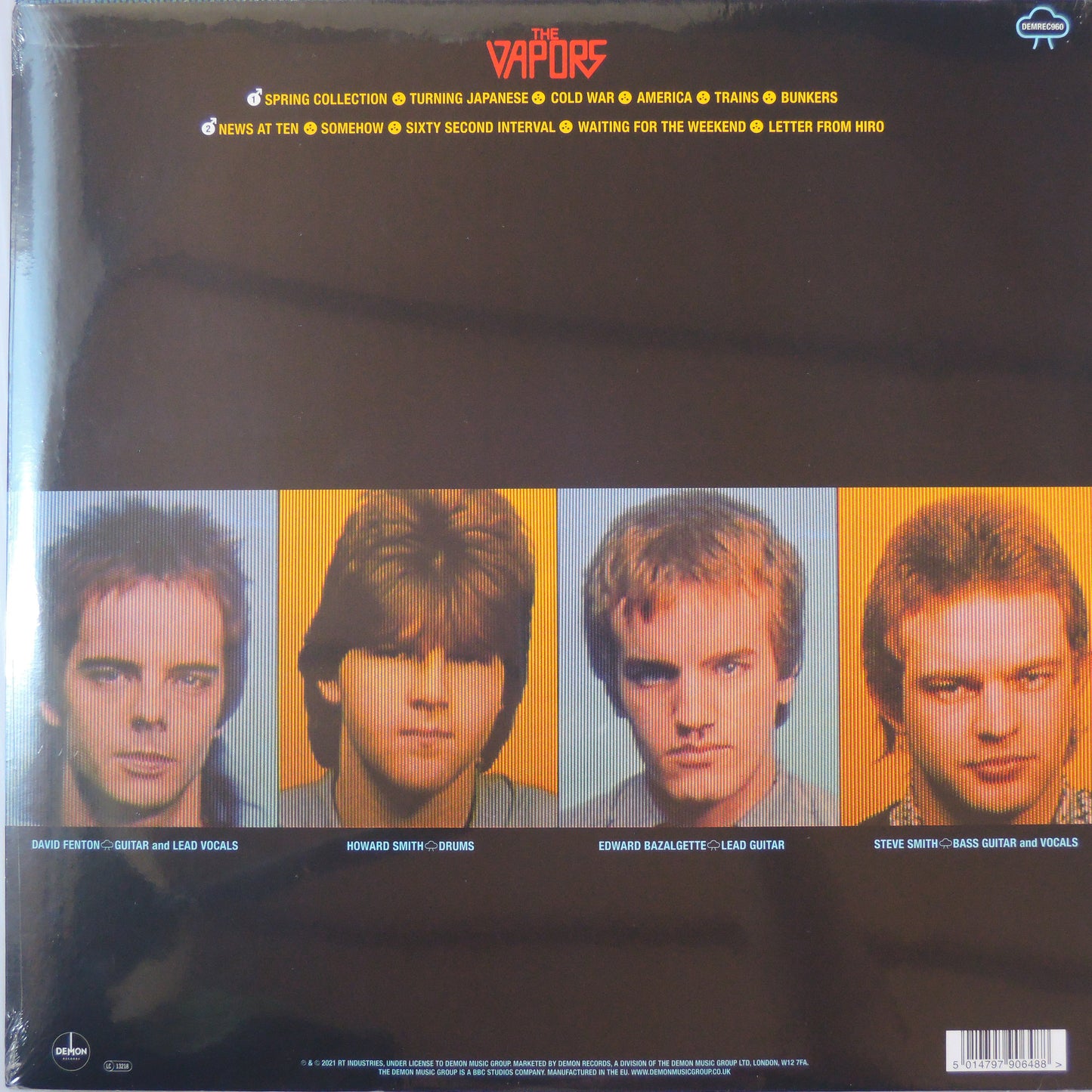 THE VAPORS - NEW CLEAR DAYS [LP]