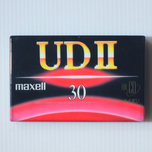 Maxell - UD II ハイポジテープ 30分 [録音用カセットテープ]