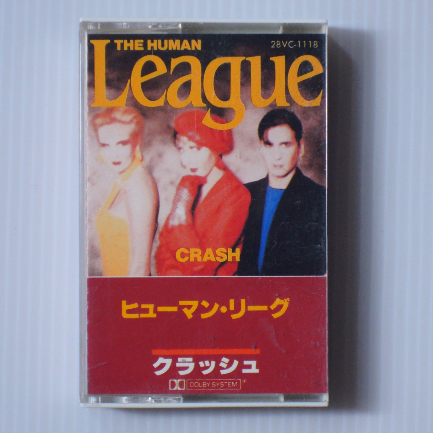 THE HUMAN LEAGUE - CRASH (28VC-1118)[カセット]
