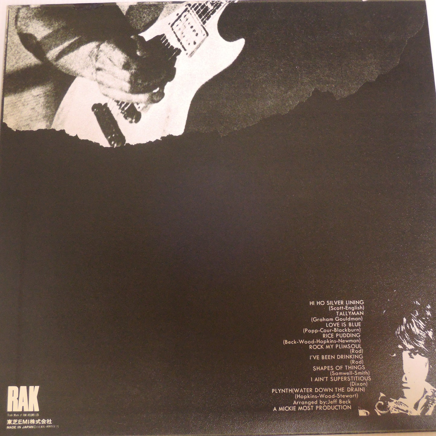 JEFF BECK - THE BEST OF JEFF BECK [LP]