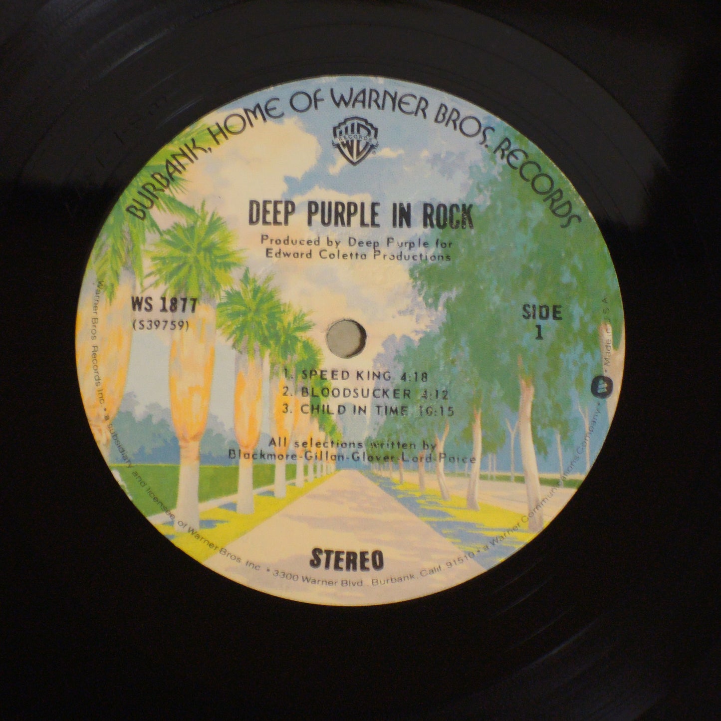 DEEP PURPLE - Deep Purple in Rock [LP]