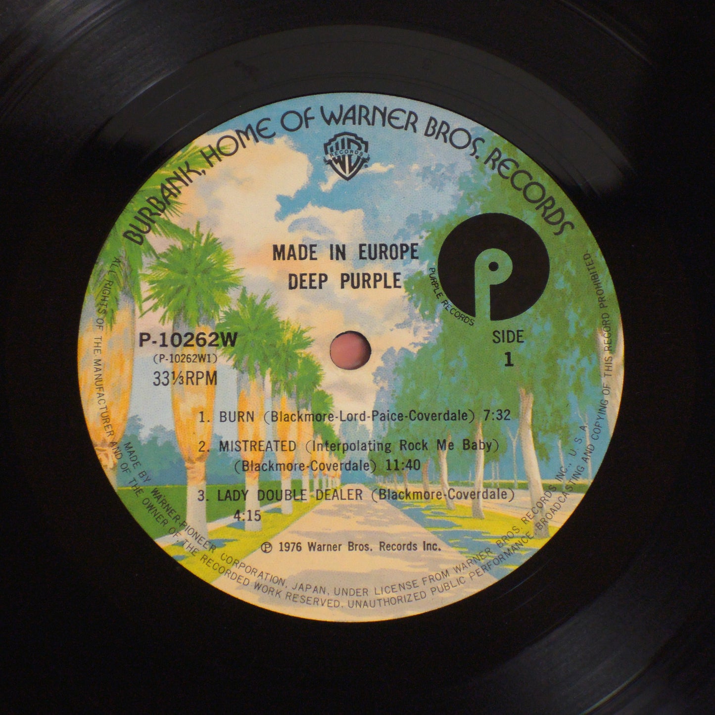 DEEP PURPLE - MADE IN EUROPE [LP]