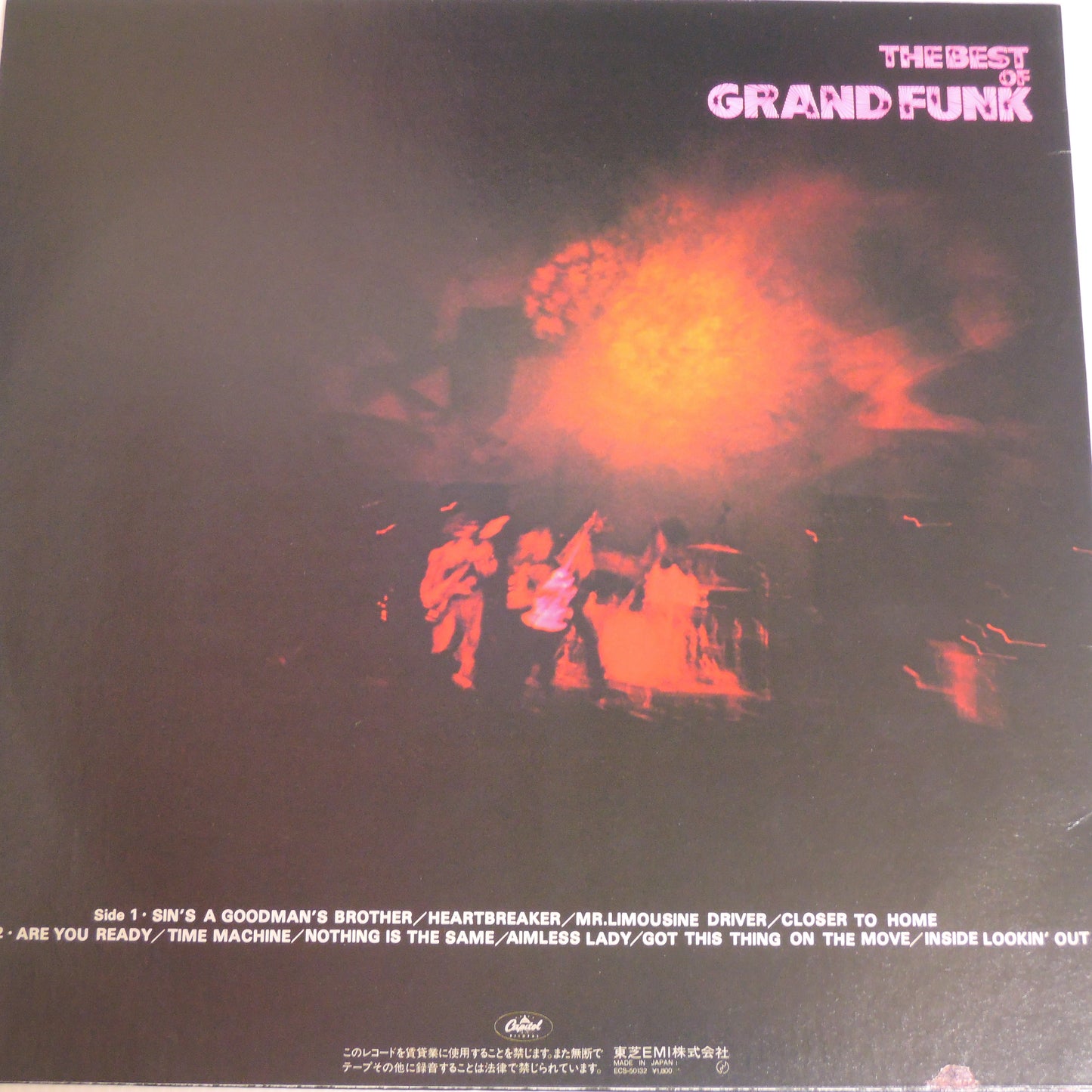 GRAND FUNK RAILROAD - THE BEST OF GRAND FUNK [LP]
