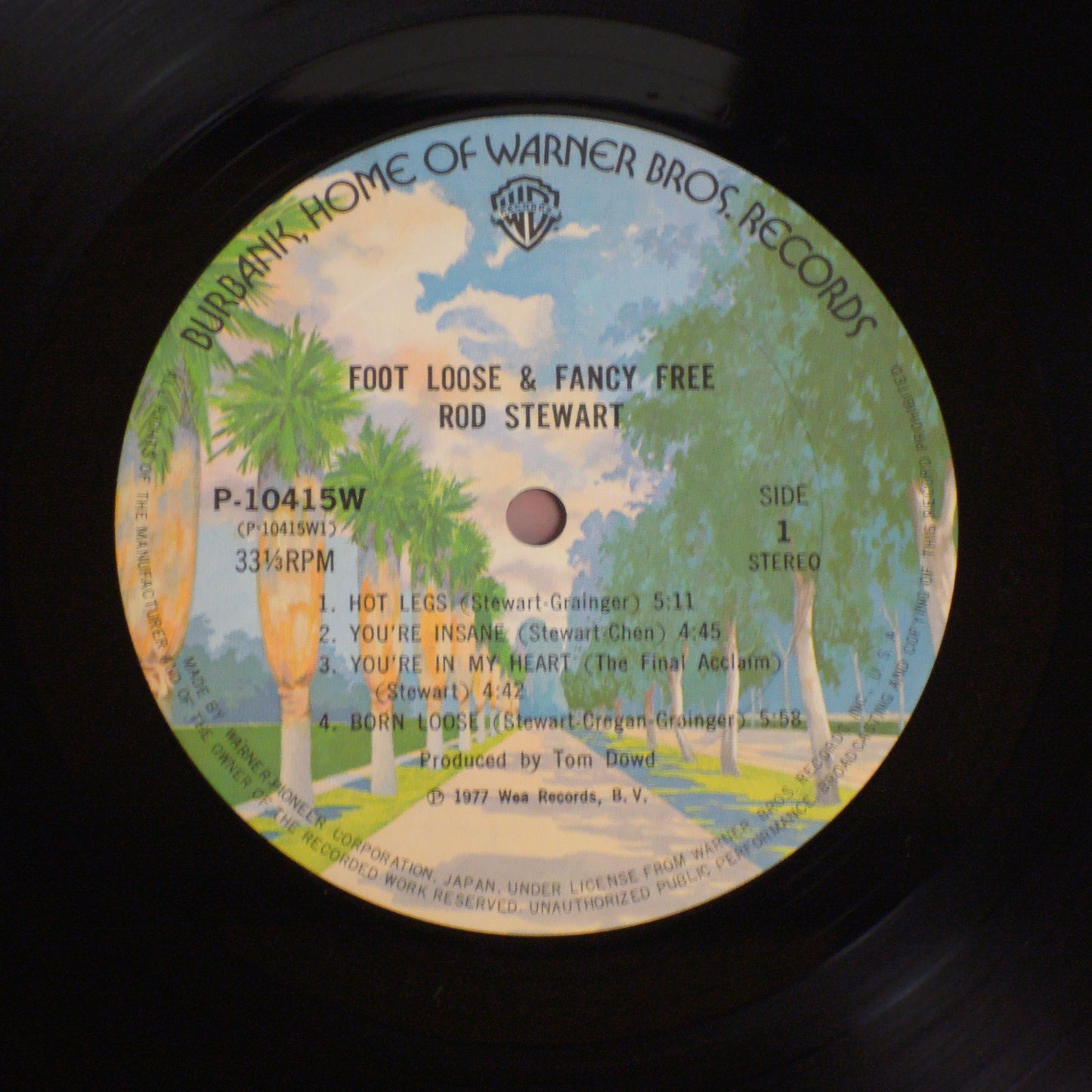 Rod Stewart - Foot Loose & Fancy Free [LP] (P-11103W)