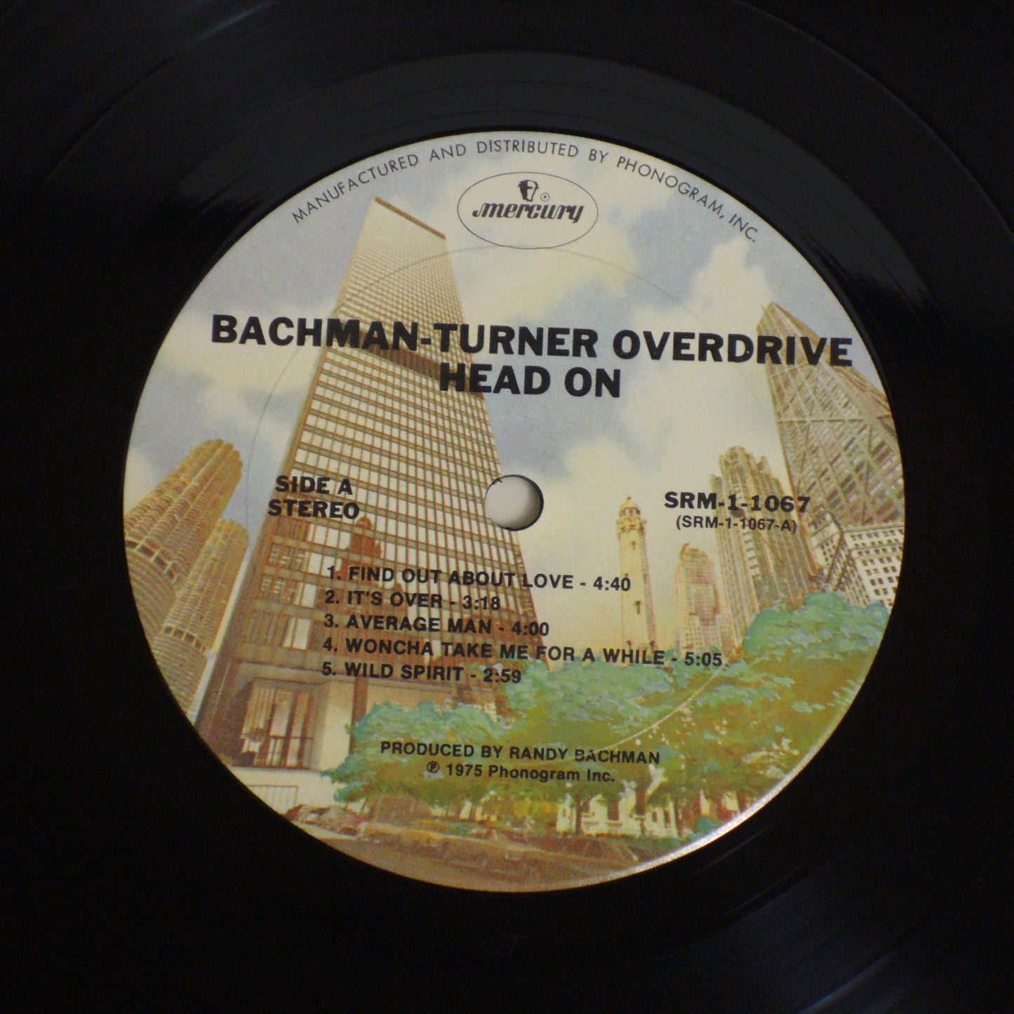 BACHMAN-TURNER OVERDRIVE - HEAD ON [LP] (SRM-1-1067)