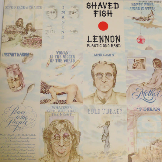 JOHN LENNON - SHAVED FISH [LP] (EAS-80380)